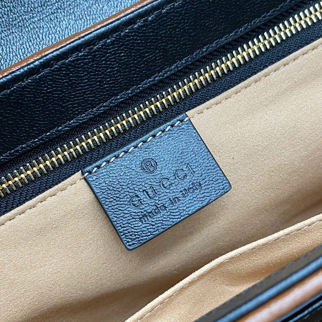 Сумка-мессенджер Gucci с замком (большая)