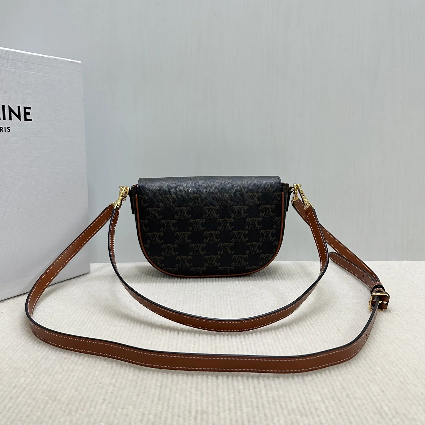 Сумка-седло Celine-Folco