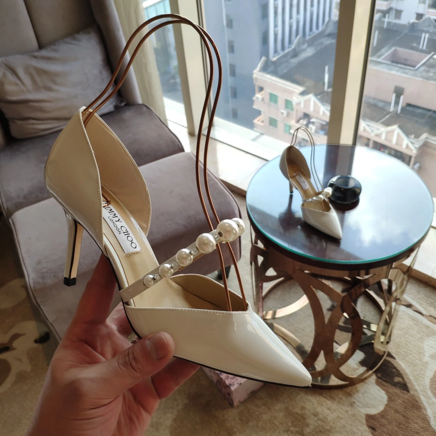 Туфли на шпильках Jimmy Pearl