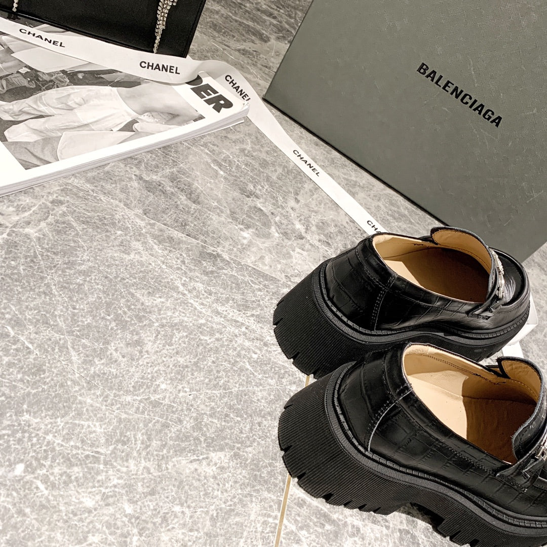 Balenciaga - Туфли на платформе - Лоферы