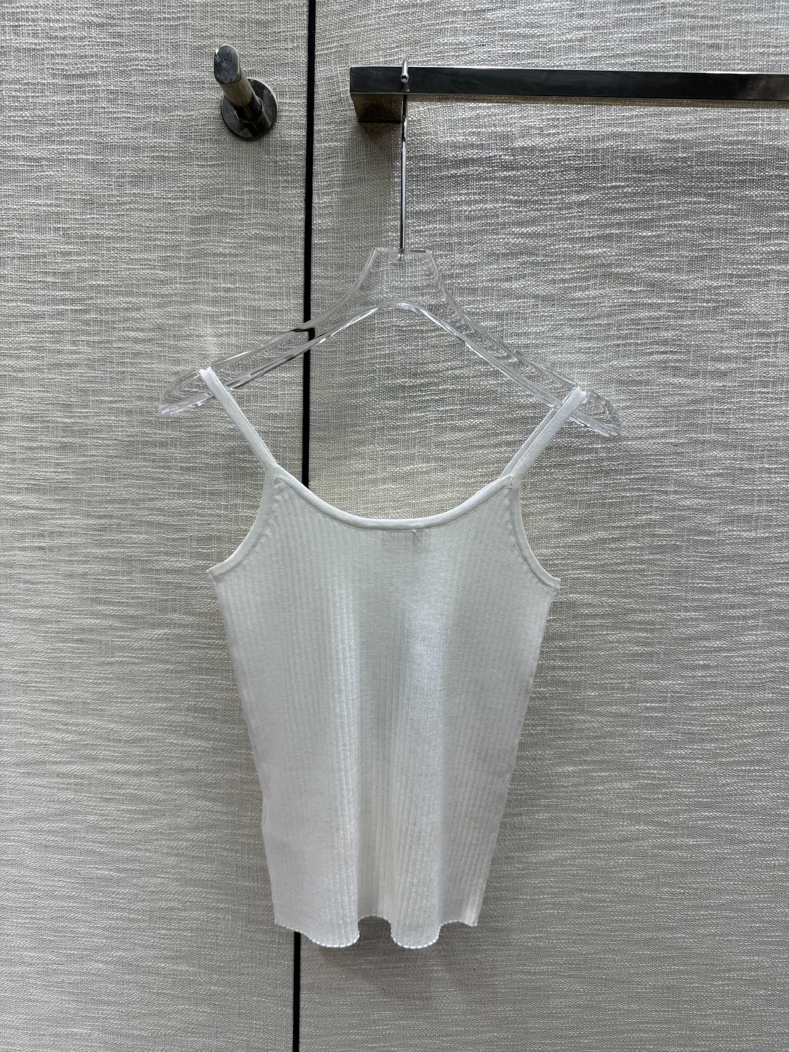 Вязаный жилет Celine-2403, белый