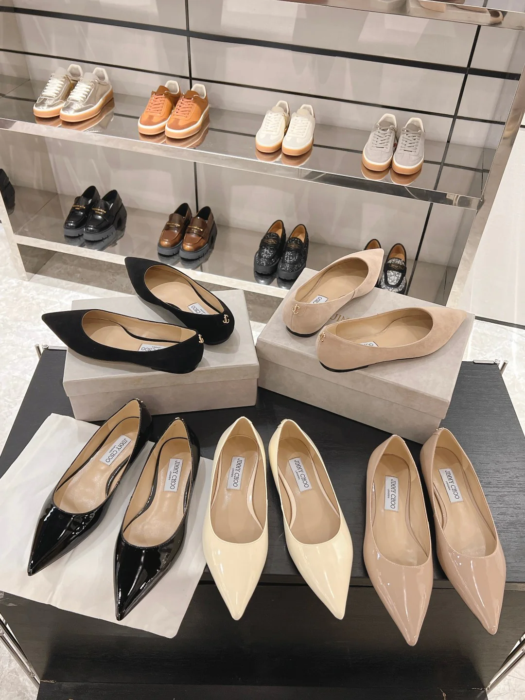 Коллекция туфель на низком каблуке от JC (2024)