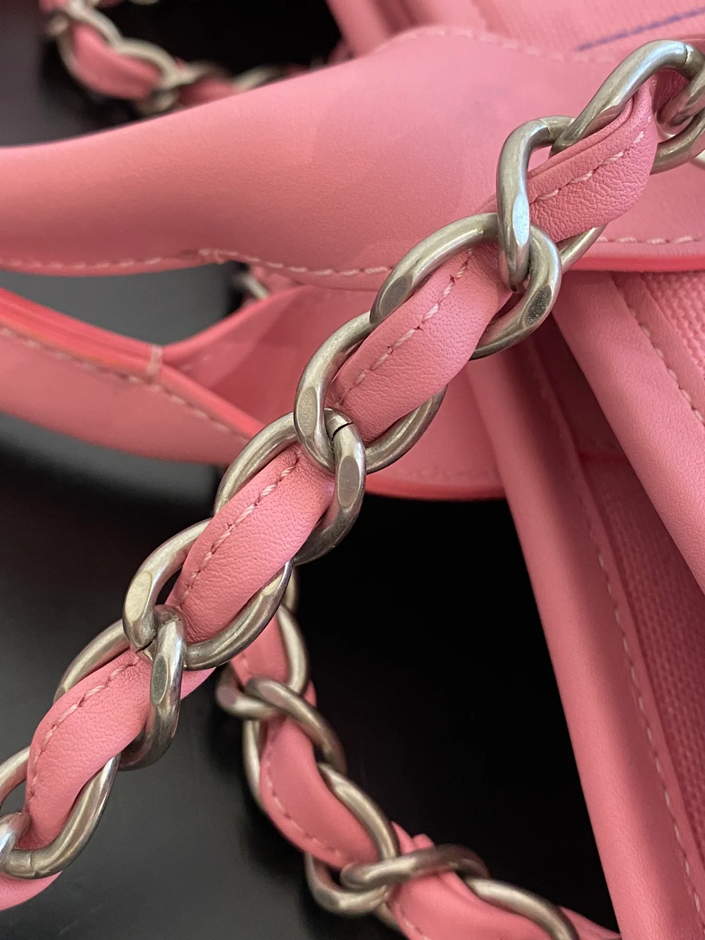 Chanel 23p Розовая сумка для покупок Пляжная сумка