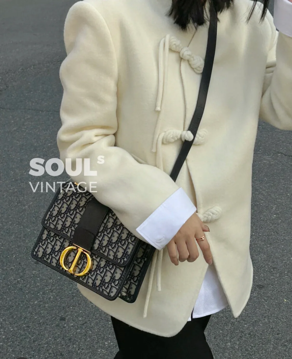 Сумка Dior 30 Montaigne - Monogram Blue