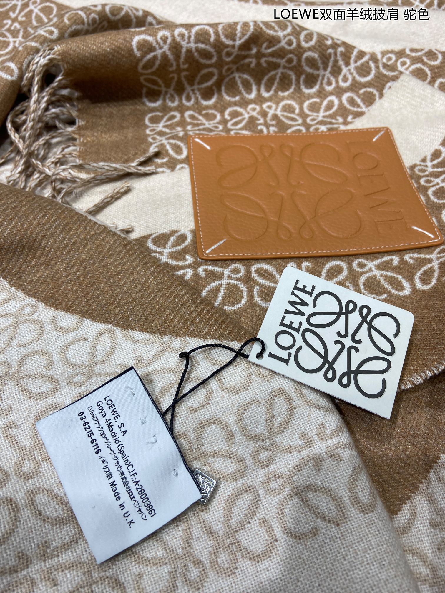 Двусторонняя кашемировая шаль Lolwei - 140 см - 100% кашемир