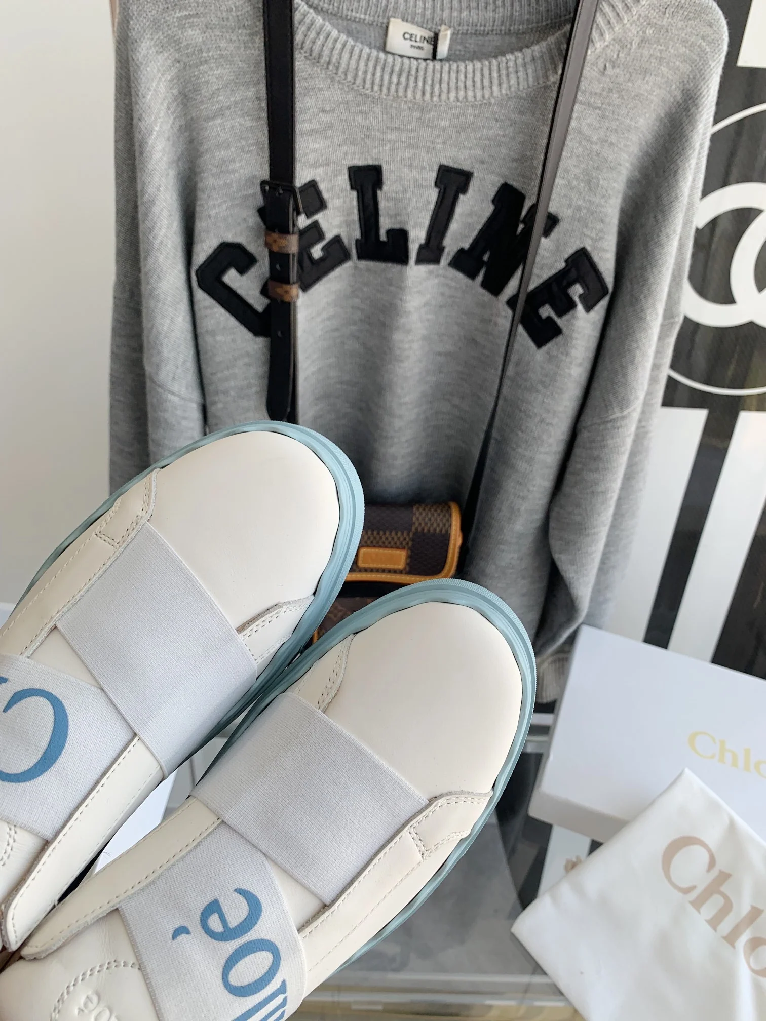 Хлоя - Белые кроссовки - Повседневная обувь