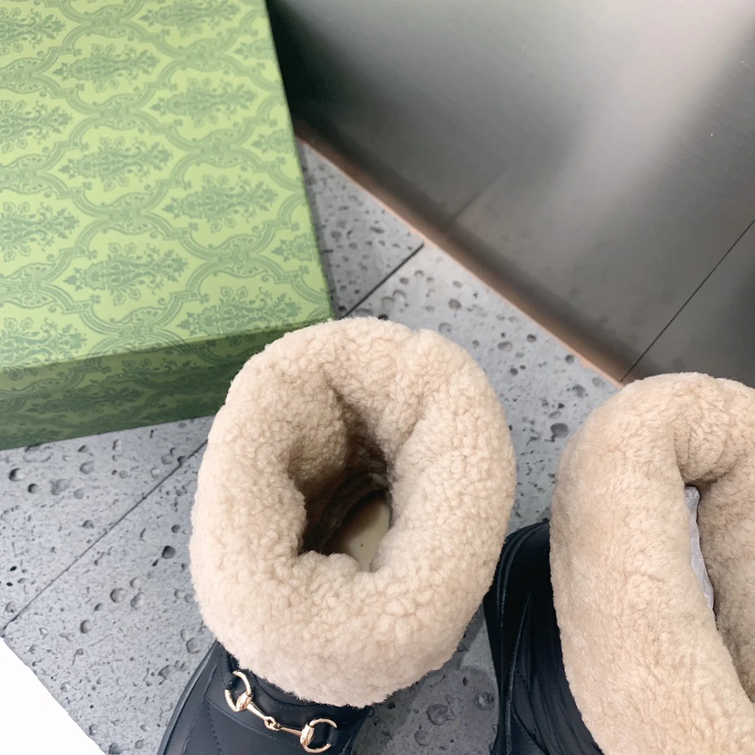 Gucci - Новинка сезона осень/зима 2022 - Шерстяные сапоги - 1