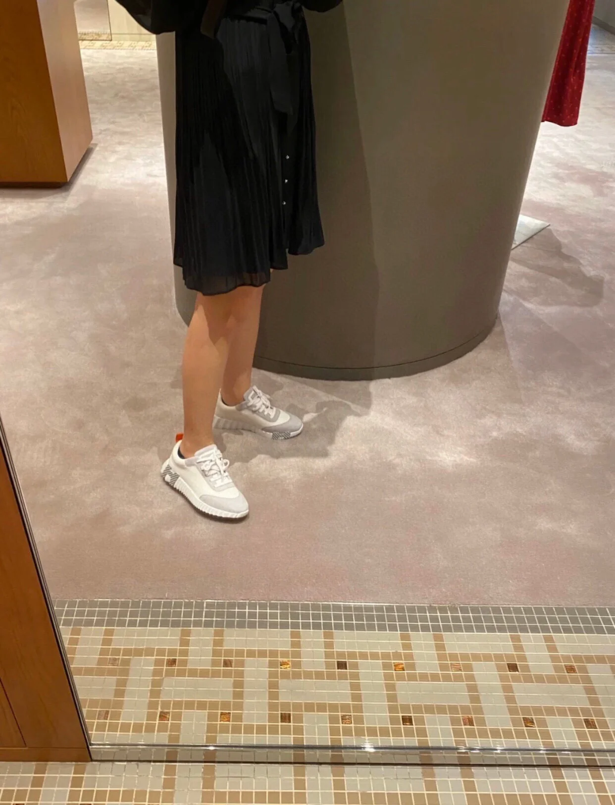 Повседневные туфли Hermes 2024 - Серые - 1