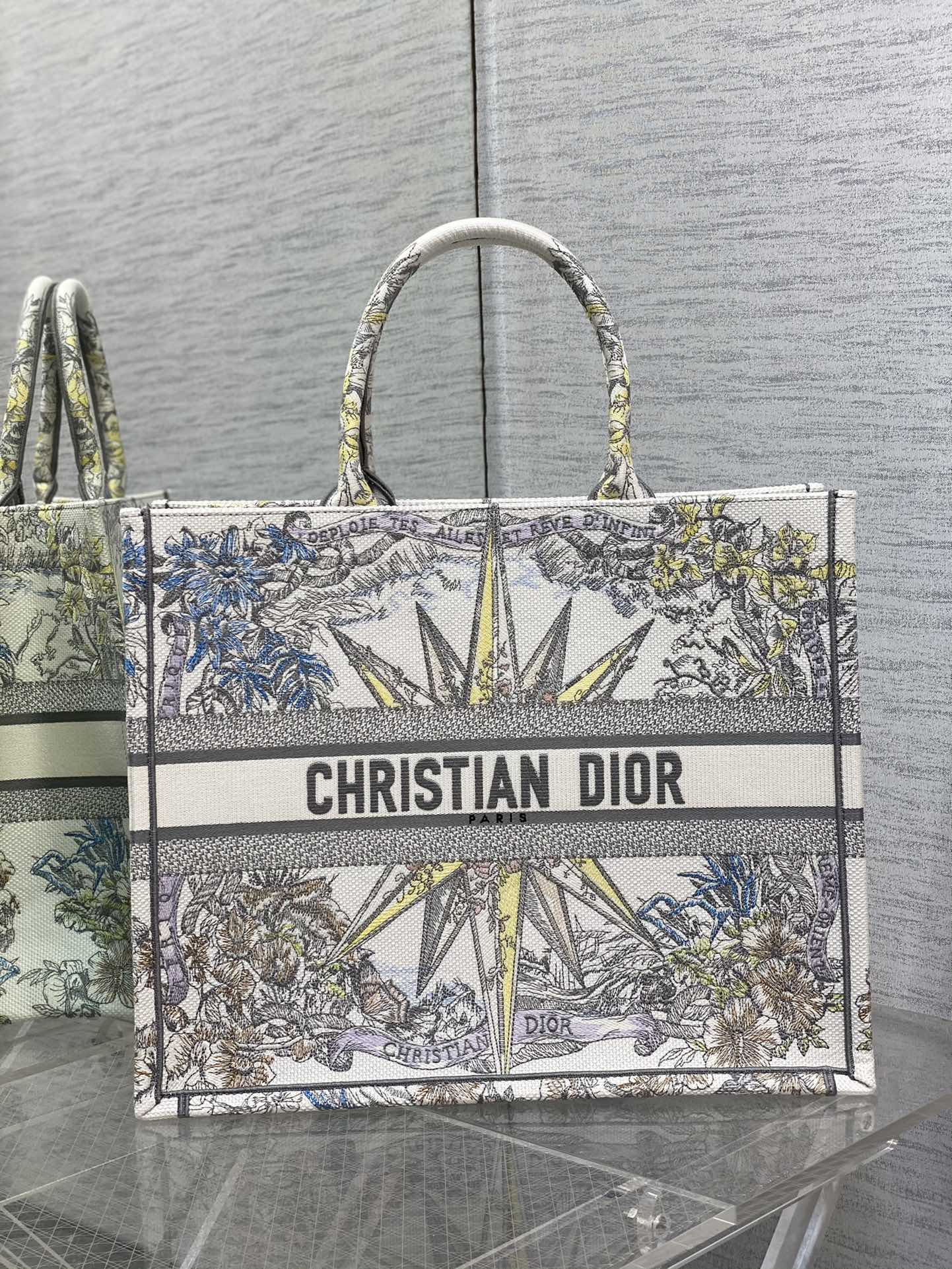 Сумка-тоут Dior Book Tote, восьмиугольная серия, большой размер 41-5 см.