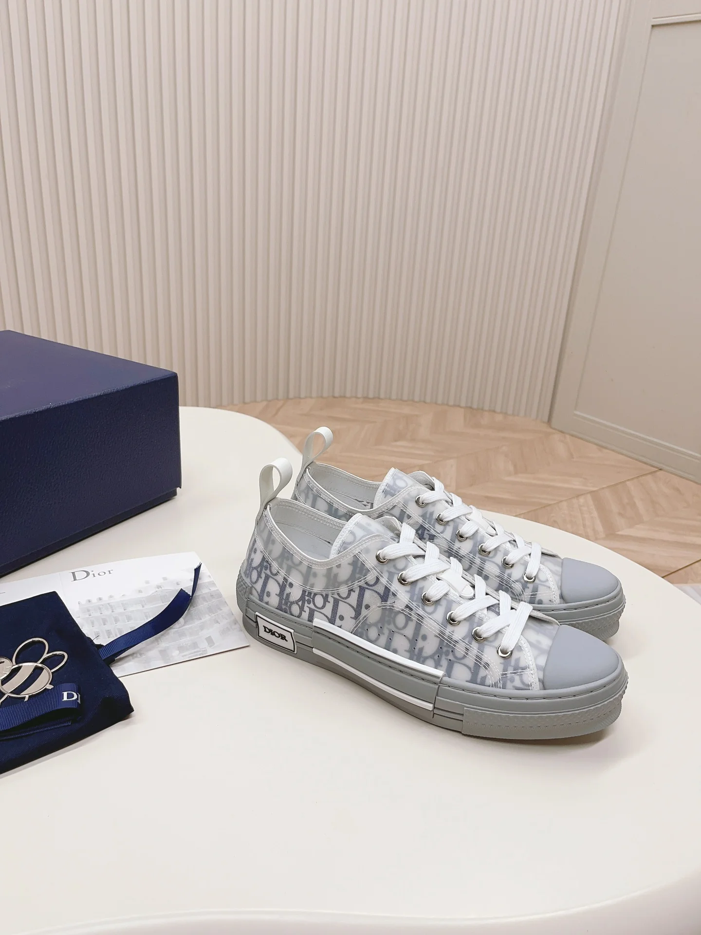 Dior B23 Series - Повседневная обувь - Унисекс - Серый - 1