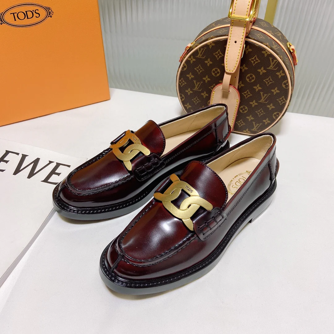 Лоферы на платформе Tods - 1