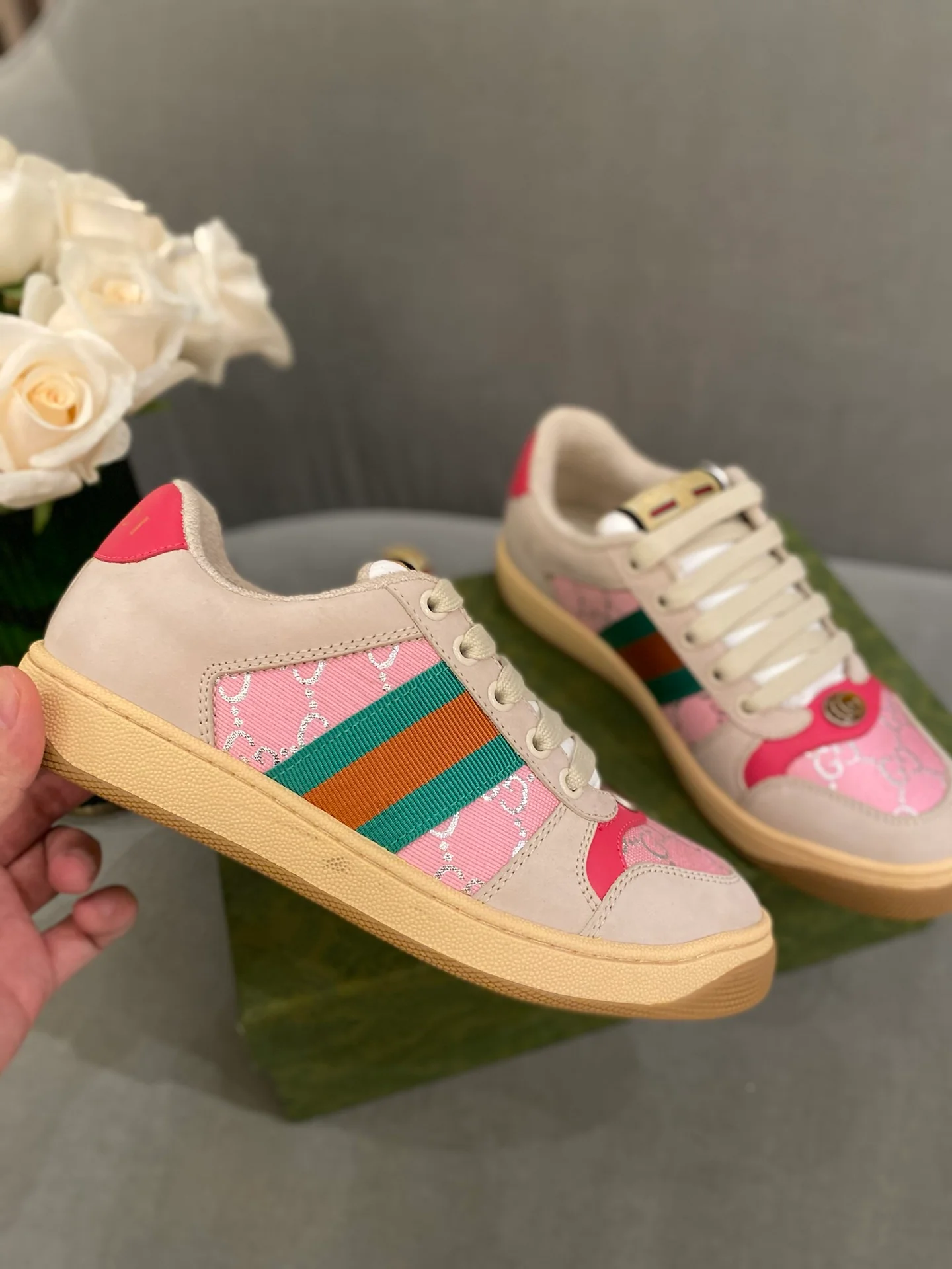 Gucci - Грязные туфли - Кроссовки - 5