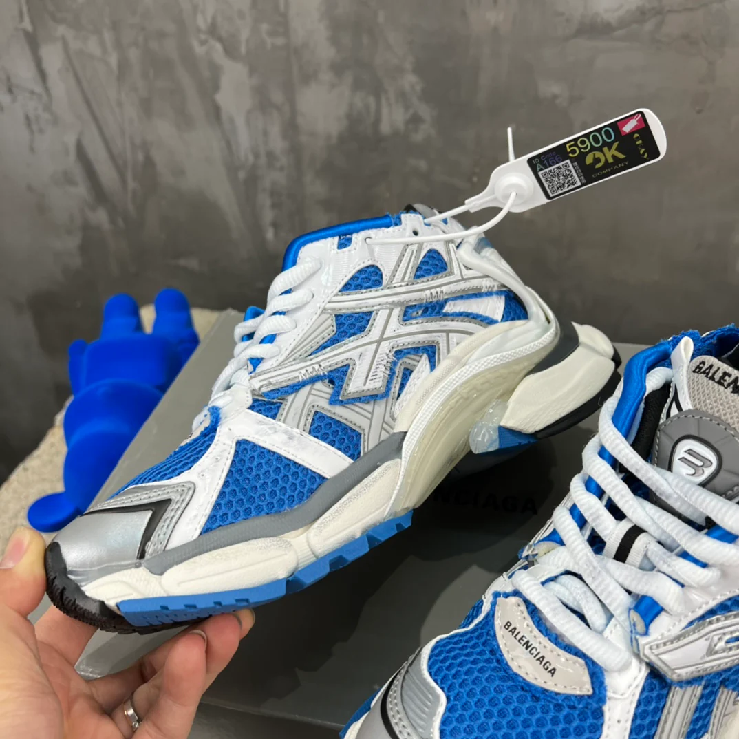 Кроссовки Balenciaga Runner - унисекс - синие