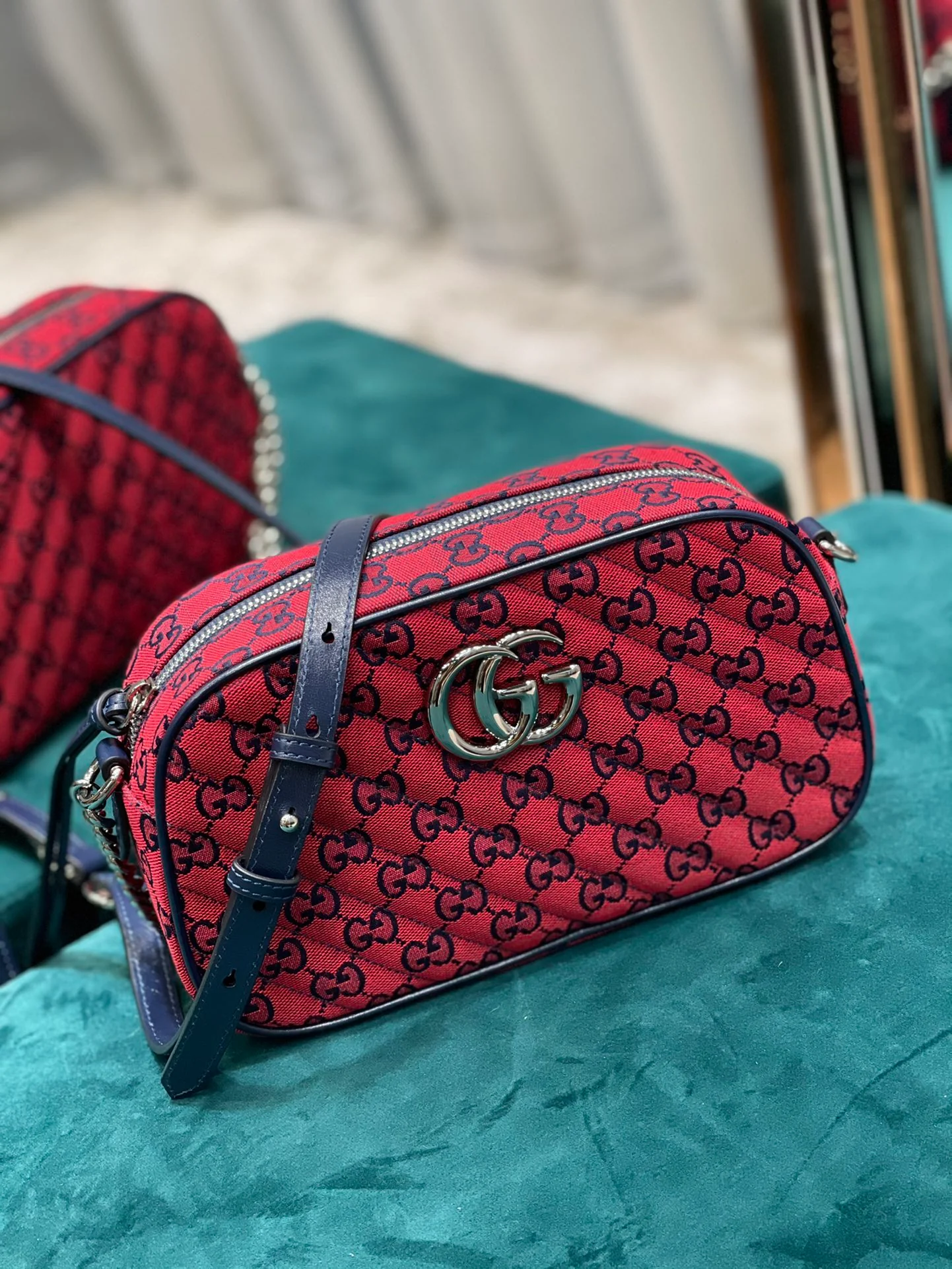 Фотосумка Gucci Marmont серии - 24-13-7 см-3