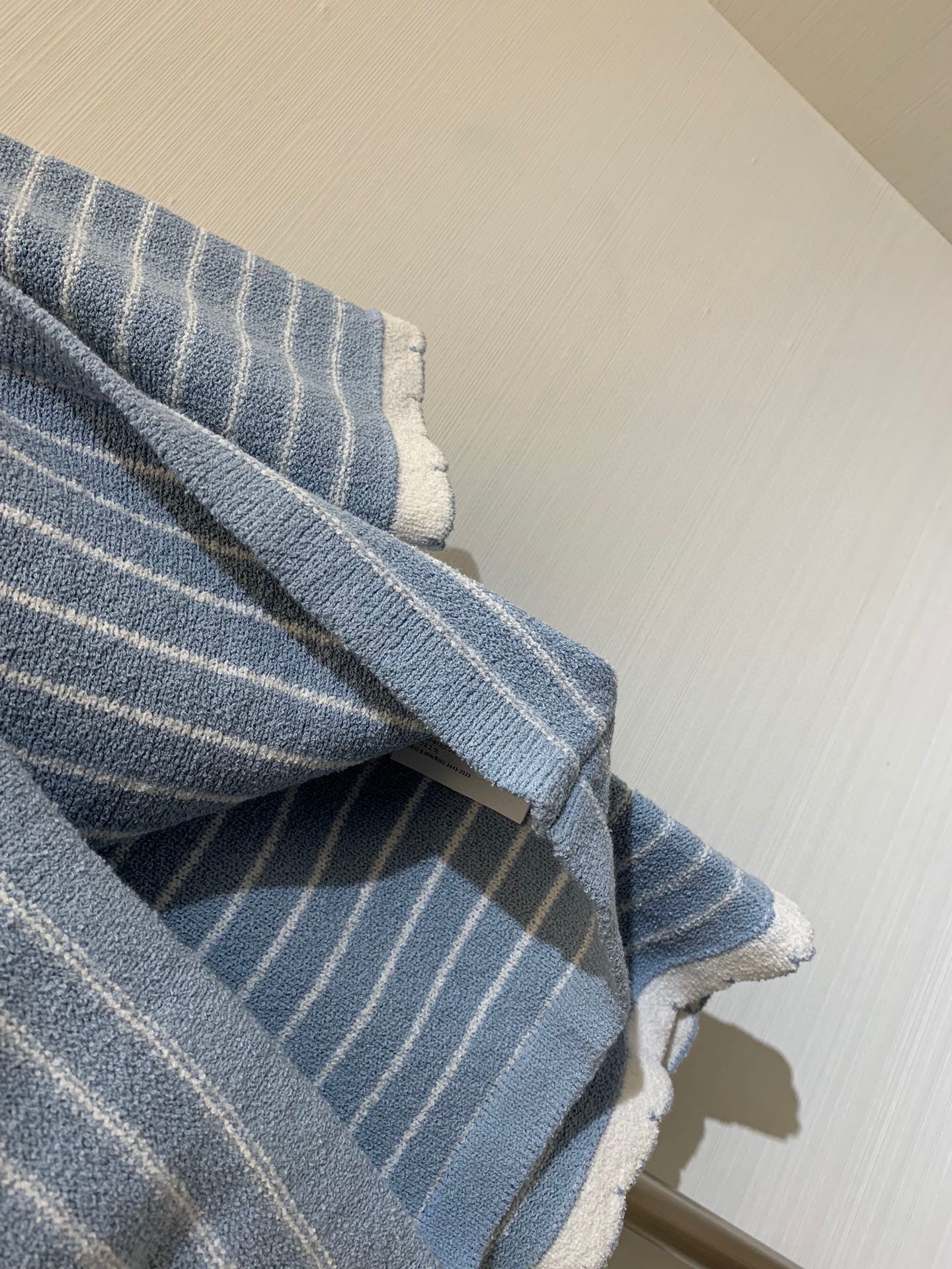 Miu Miu - 2404 - Новинка сезона Весна/Лето - Вязаный комплект в полоску - Синий