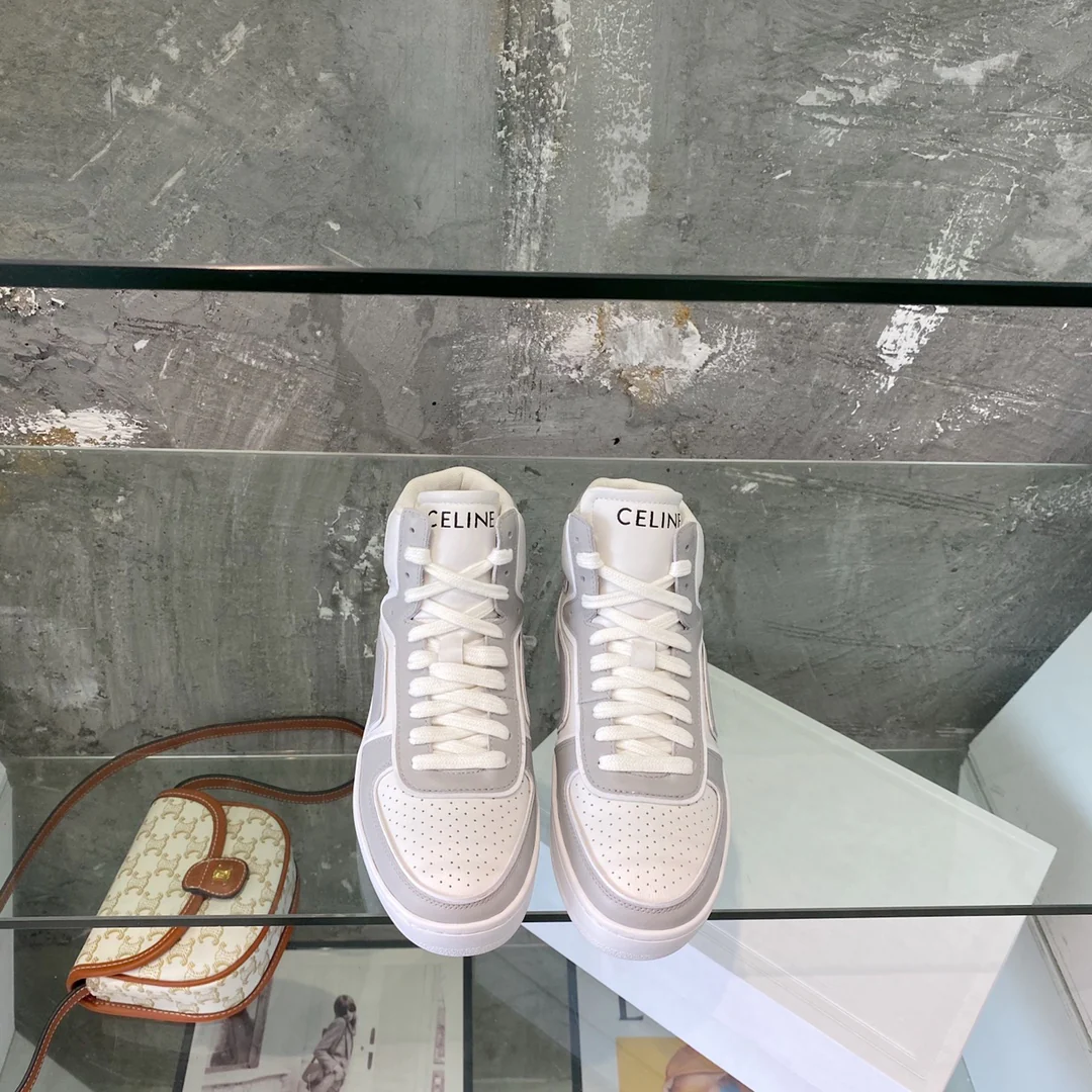 Высокие кроссовки Celine - унисекс - серые