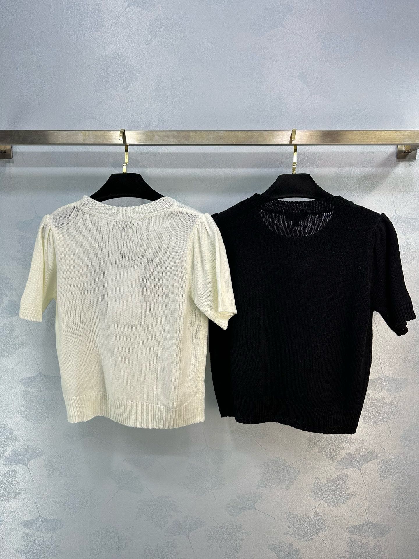 Chanel - 2403 - 24 Новый вязаный свитер с бантом для ранней весны