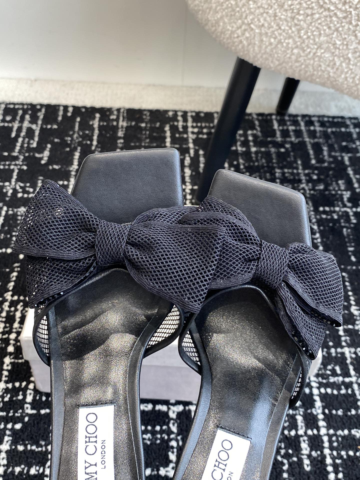 JC - Туфли-лодочки с квадратным носком, модель 2024 - Черные