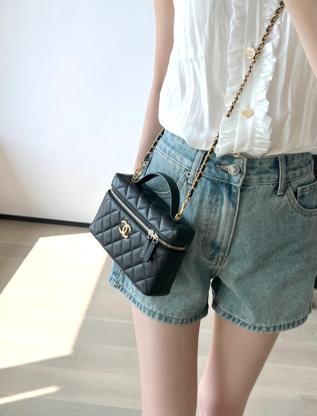 Клатч Chanel 25p-LP Box - черный