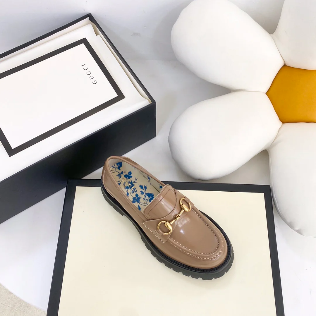 Лоферы на платформе Gucci - 4