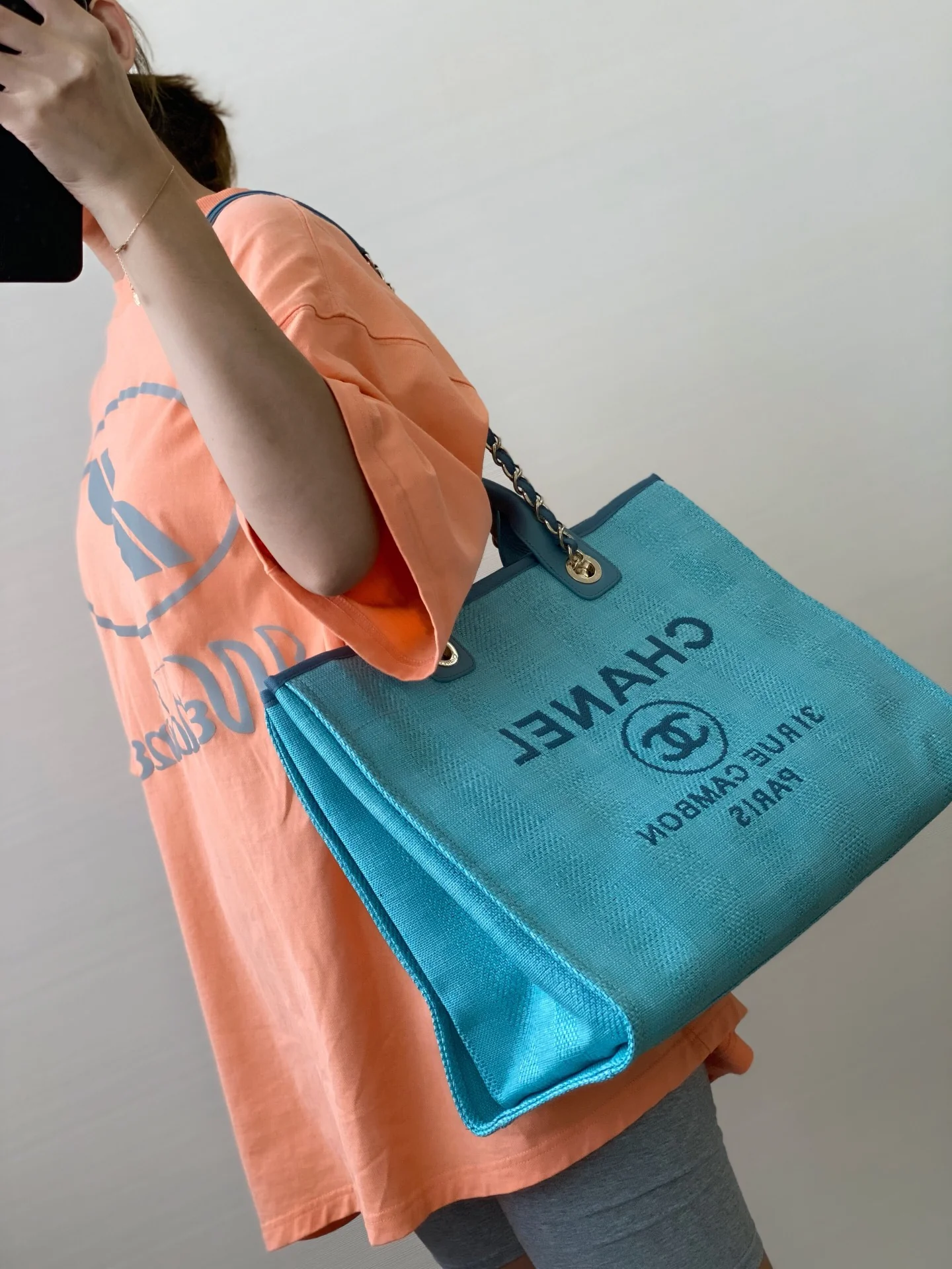 Большая пляжная сумка Chanel