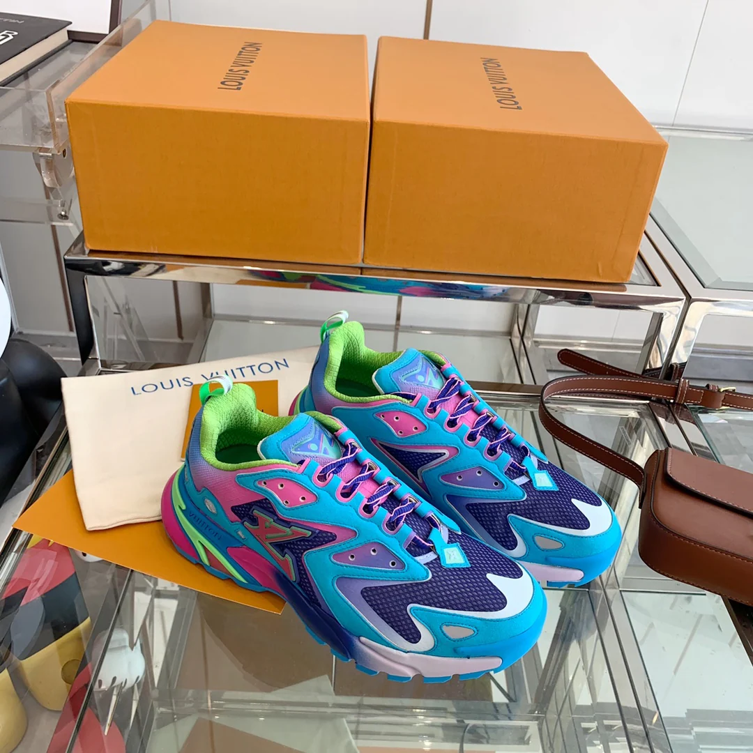 Кроссовки LV Runner Tatic - синие