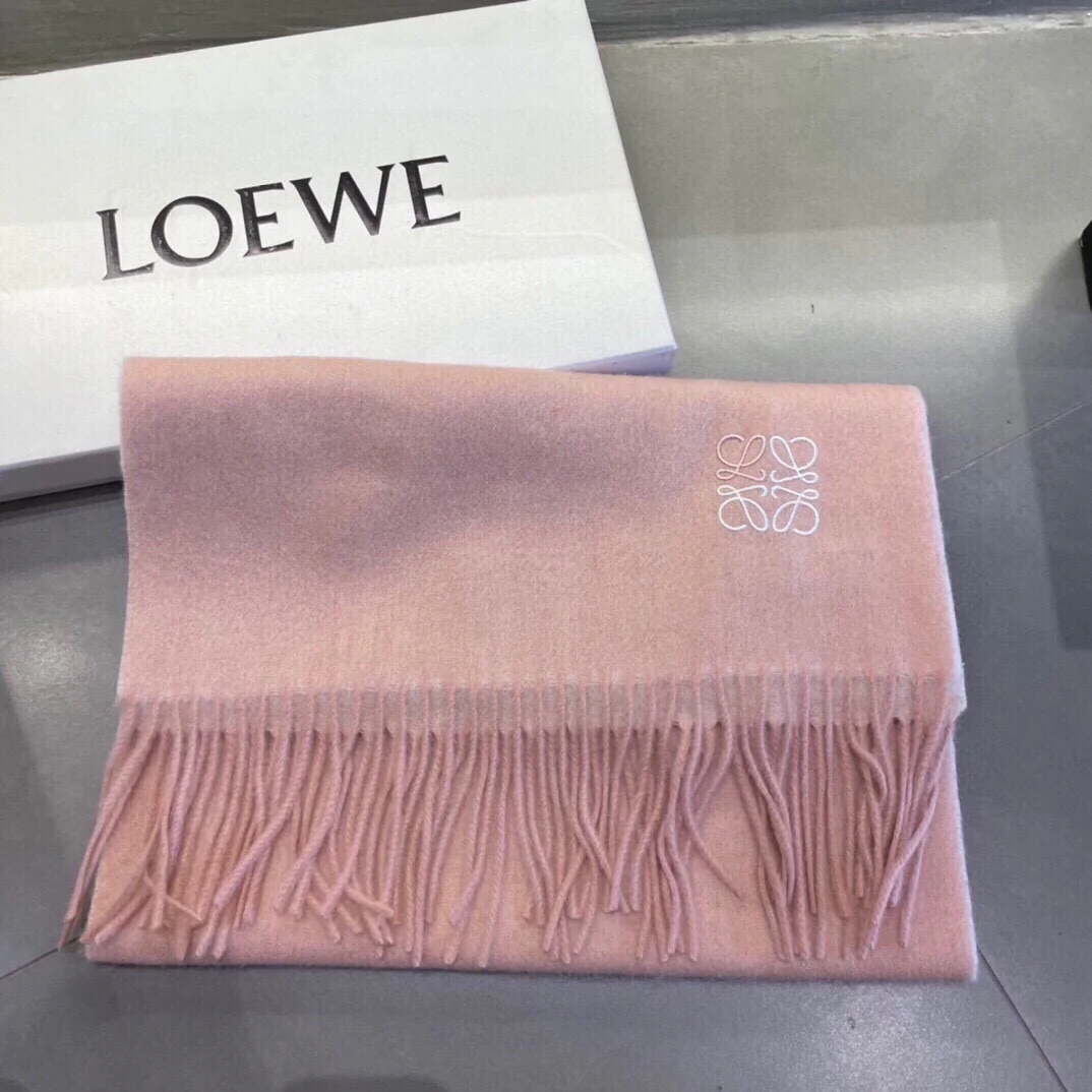 Шарф ?Лолита? с вышивкой ?Водяная рябь? — 100 г — Кашемир — Абрикосовый