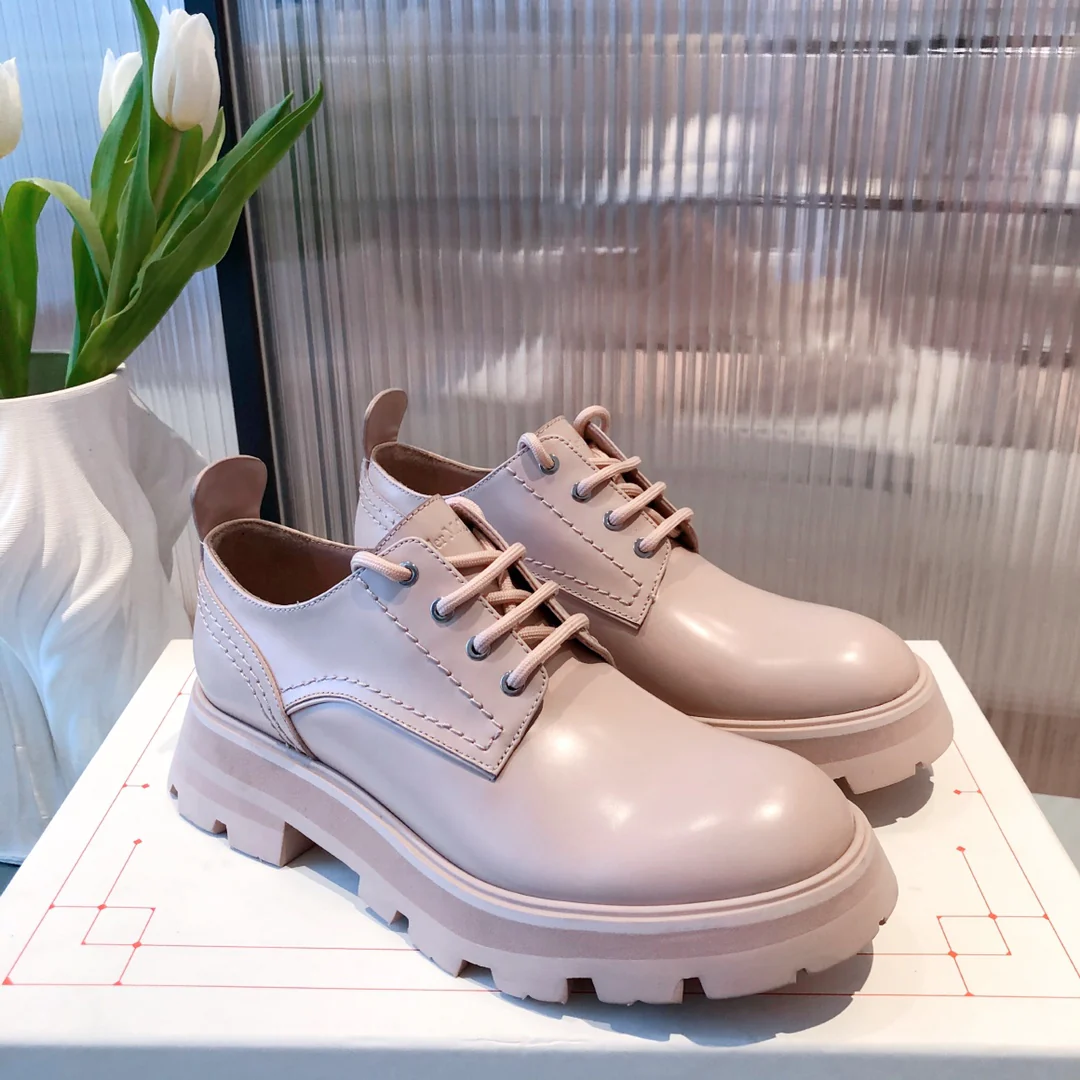 Лоферы на платформе McQueen