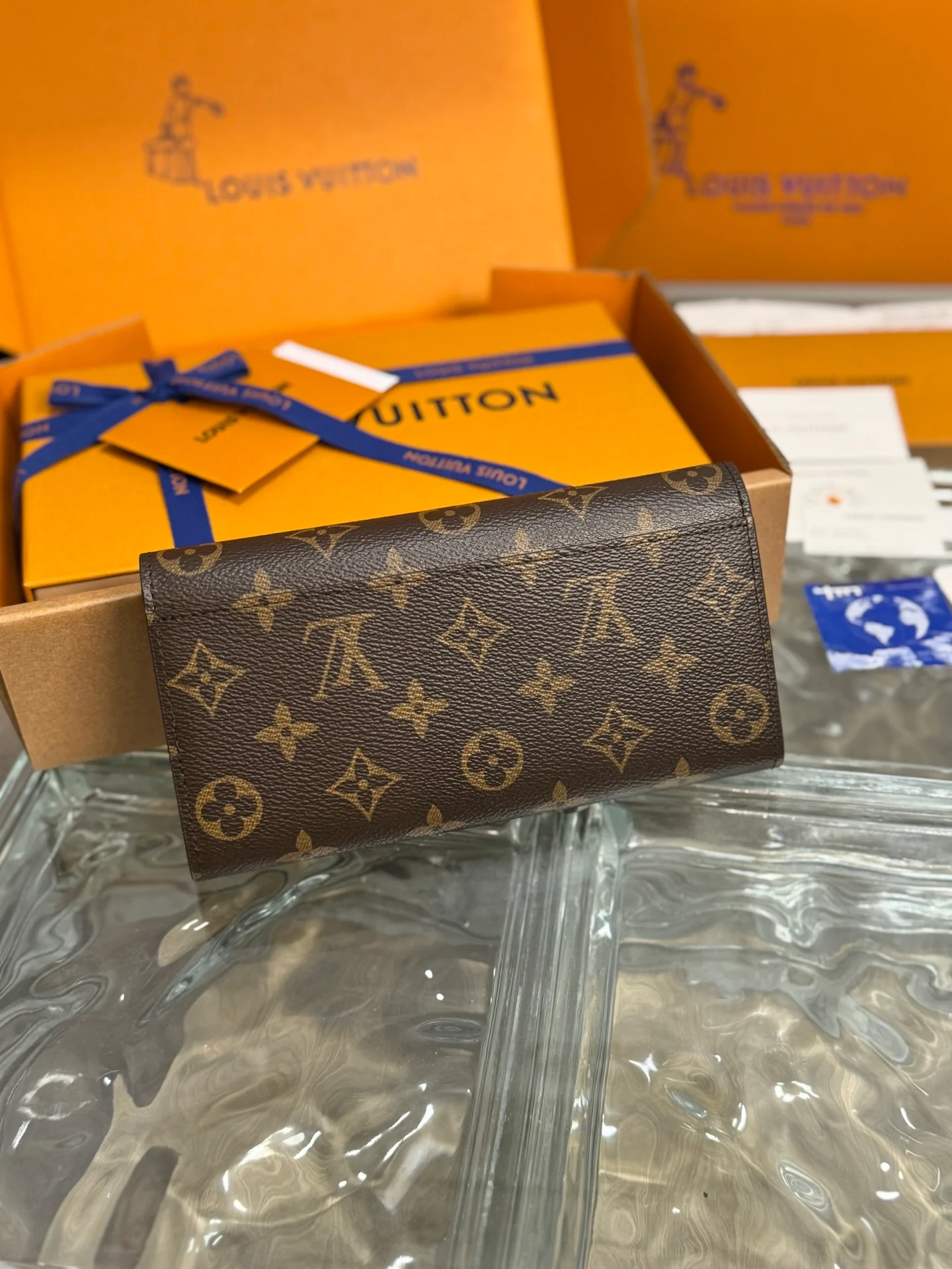 Кошелек-конверт LV-m62235-Sarah - розовый