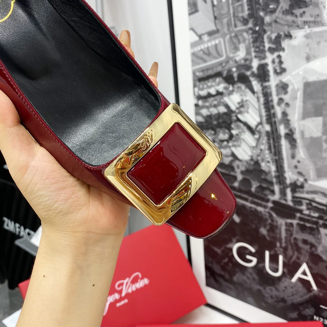 Каблук RV-4-5 см, бордовый