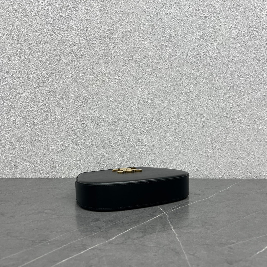 Сумка Celine Tillt - черная (подмышечная сумка)