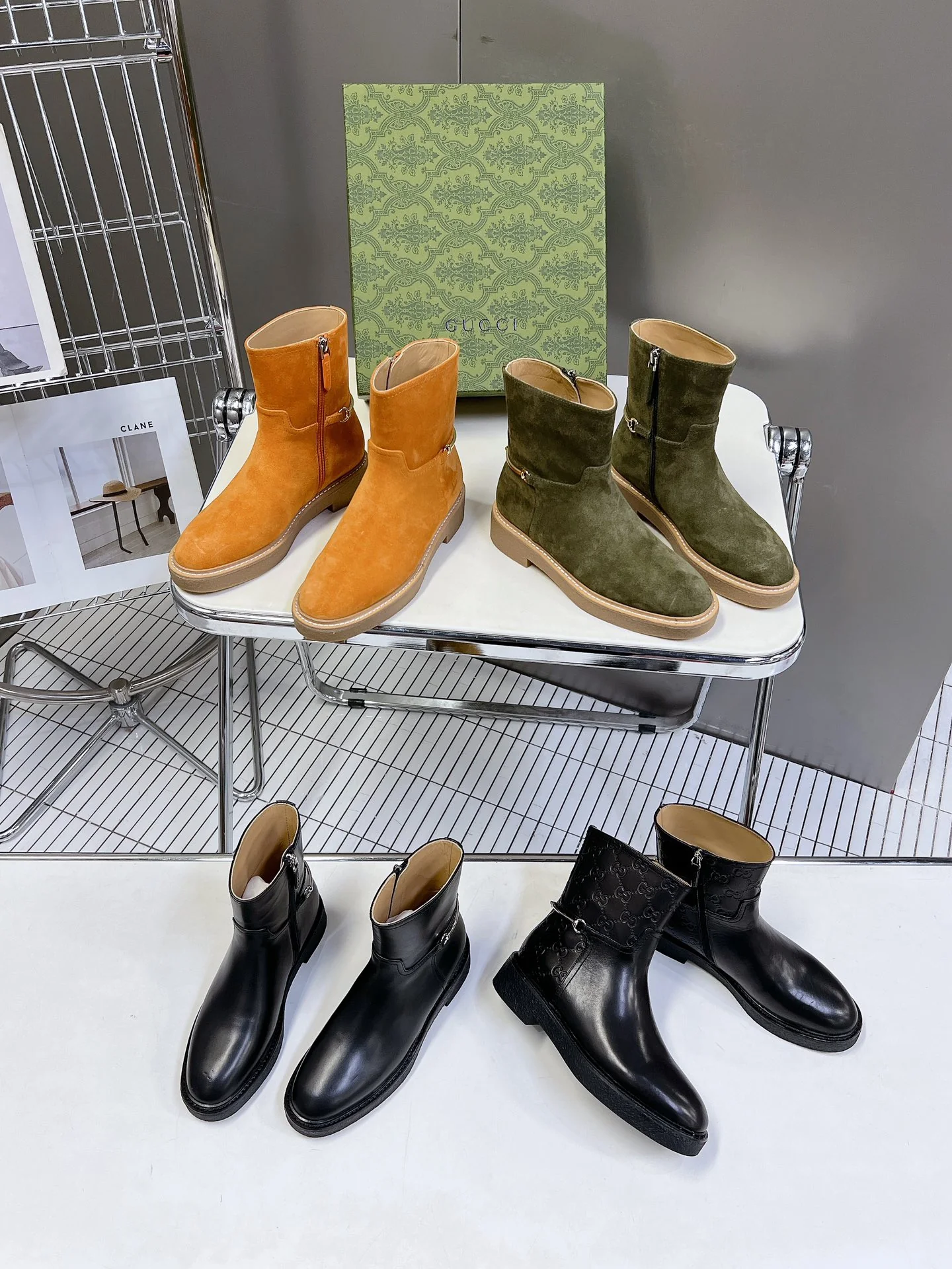 Ботинки для верховой езды Gucci 2024 — Изображение из коллекции — 1