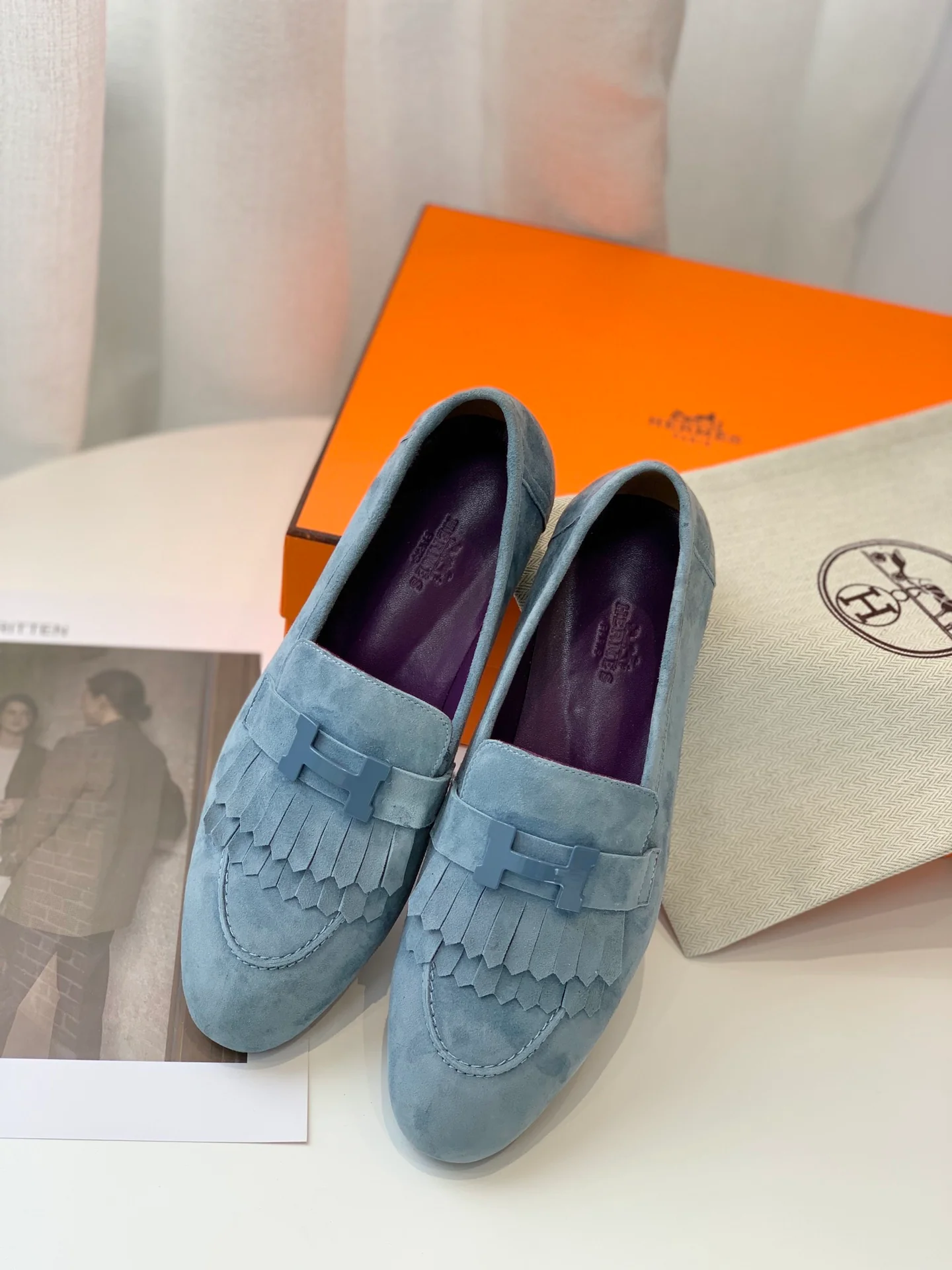 Лоферы Hermes Париж