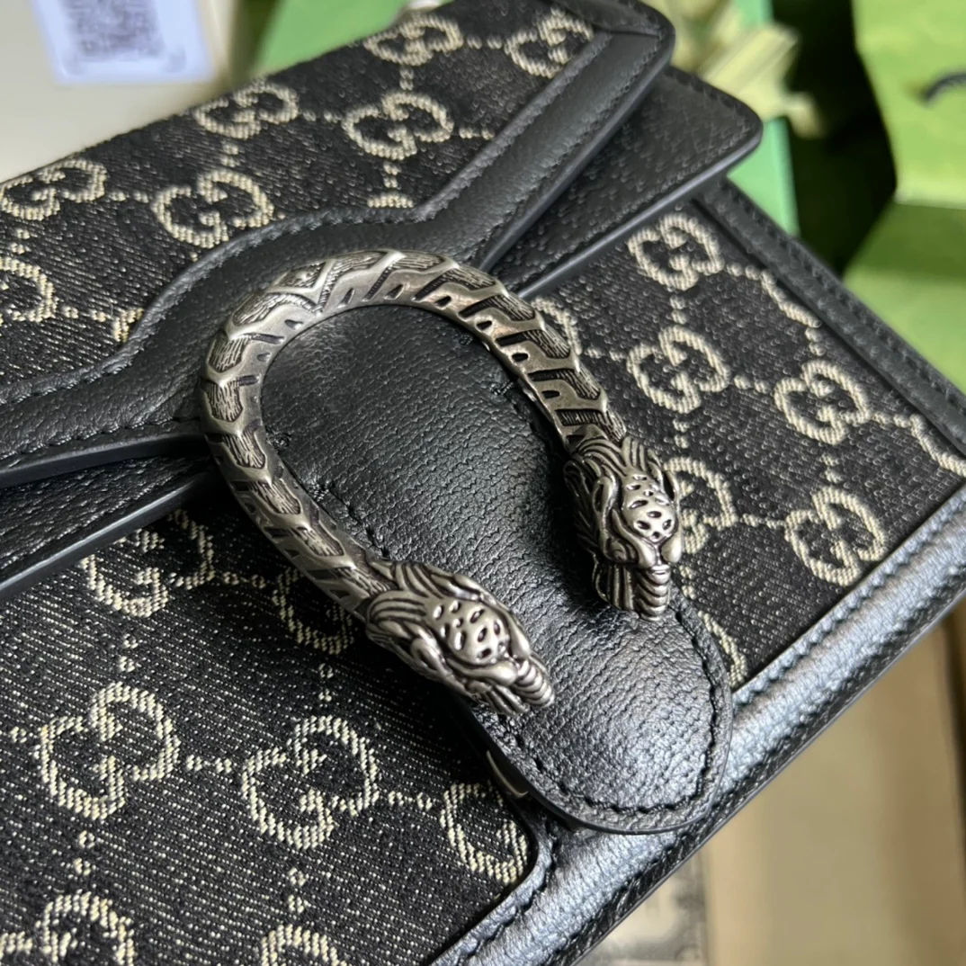 Сумка Gucci Dionysus из черного денима
