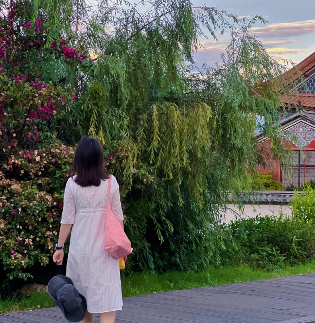 Сумка-тоут на плечо Goyard с монограммой - розовый