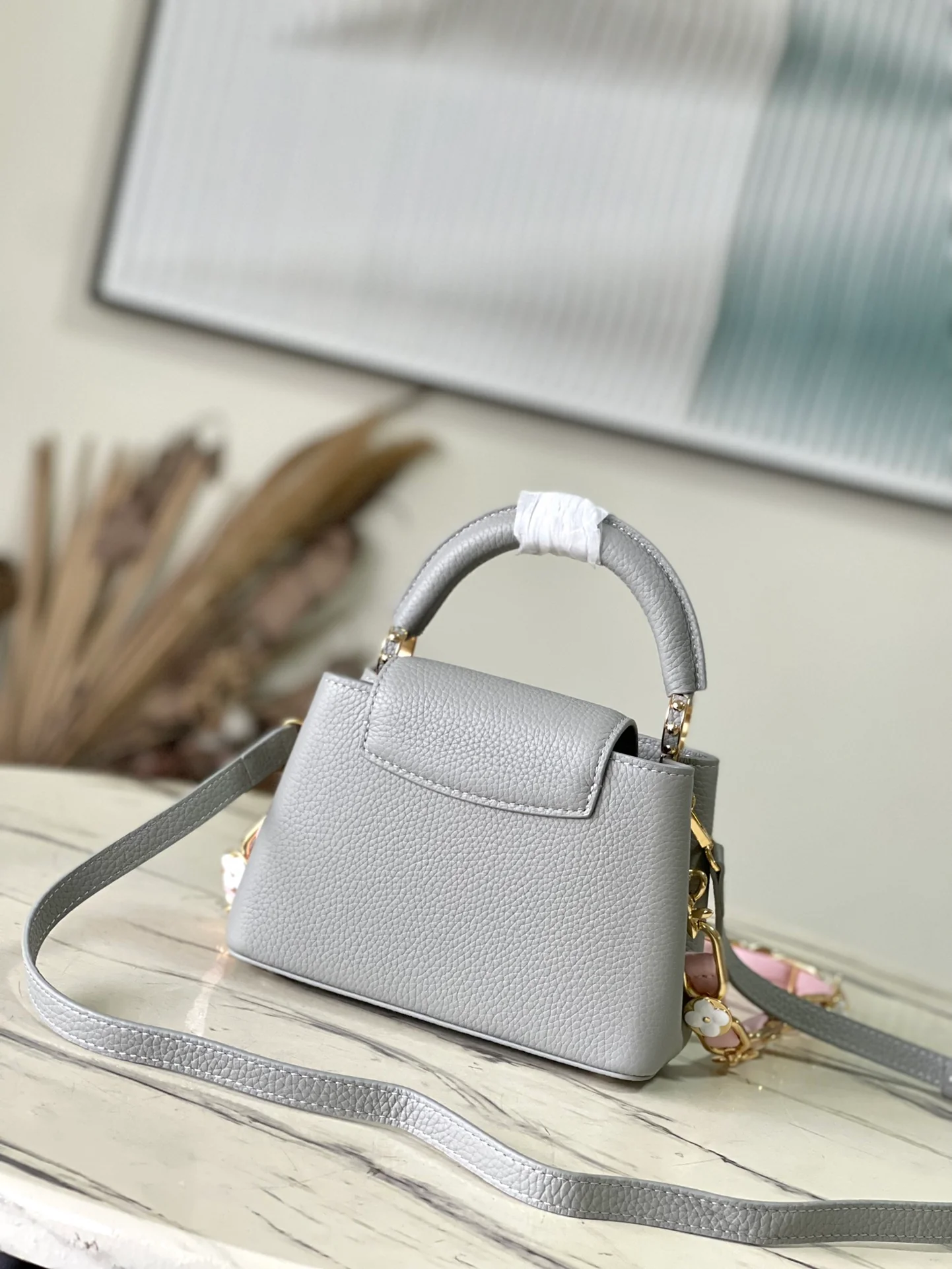 m23280-LV-capucines-mini-handbag/crossbody bag-grey