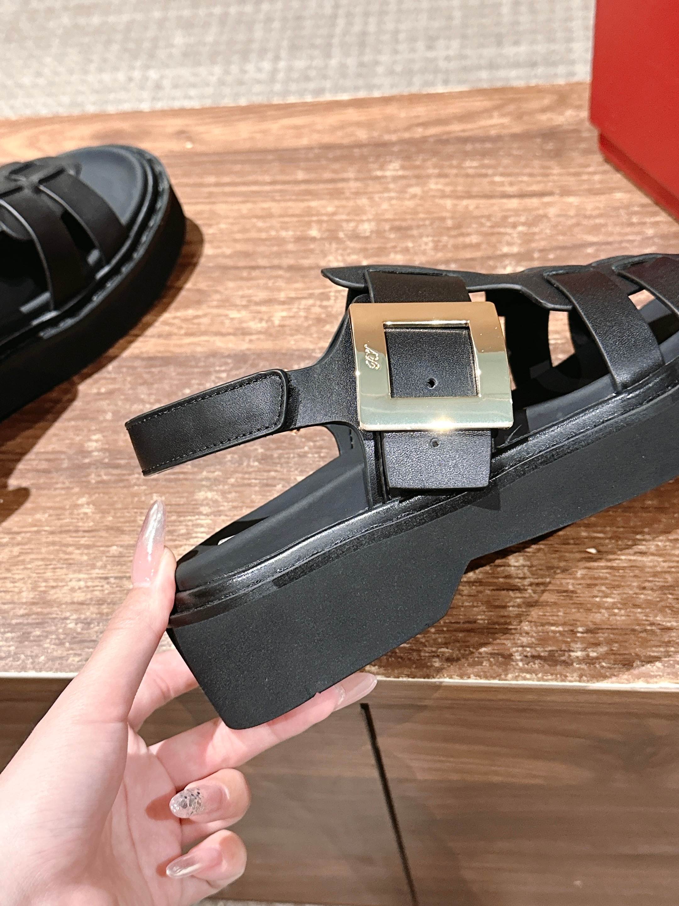 RV - Римские сандалии - Металлическая пряжка