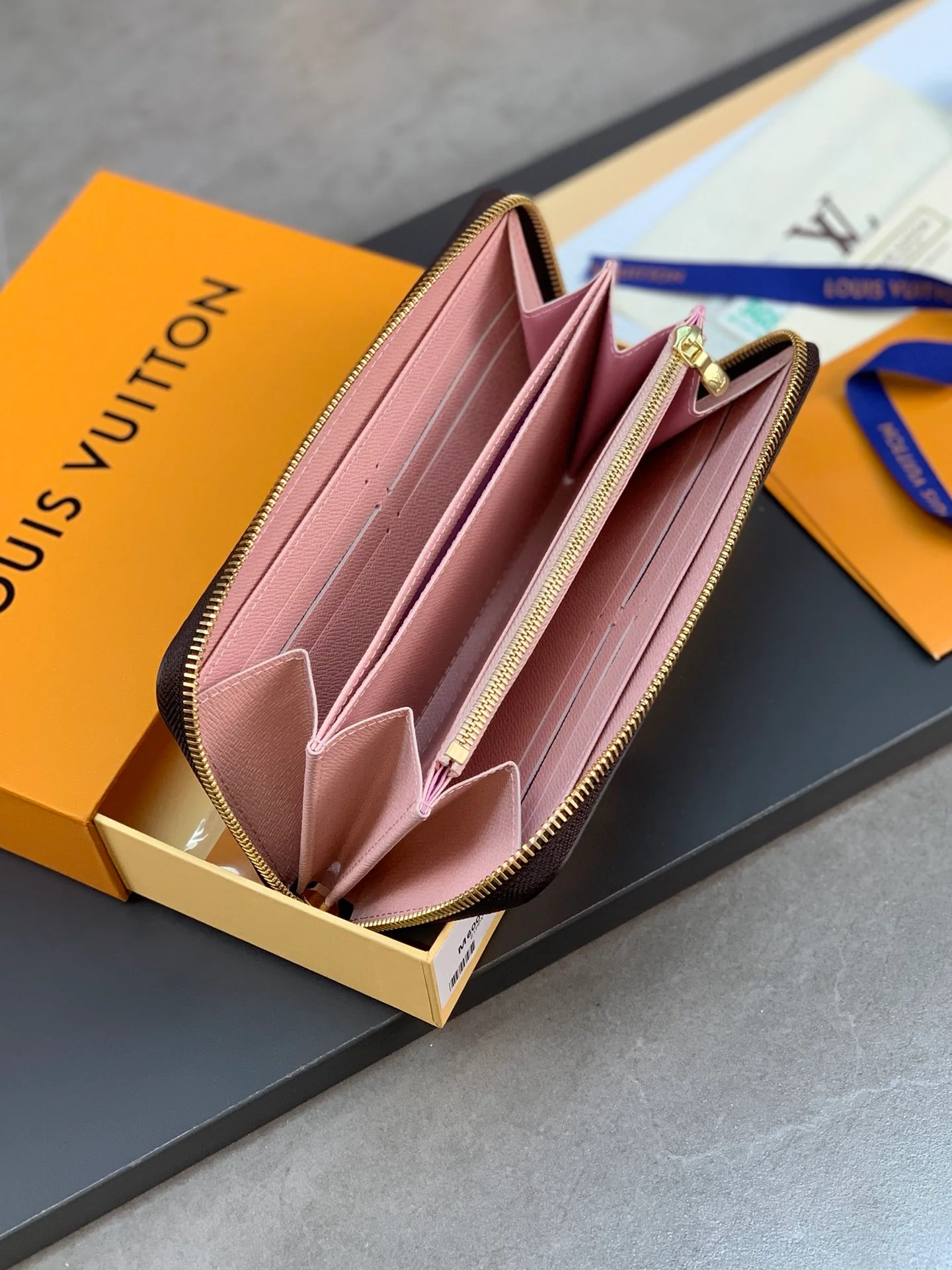 LV-m60017-Pumpkin lv-x-yk Большой кошелек