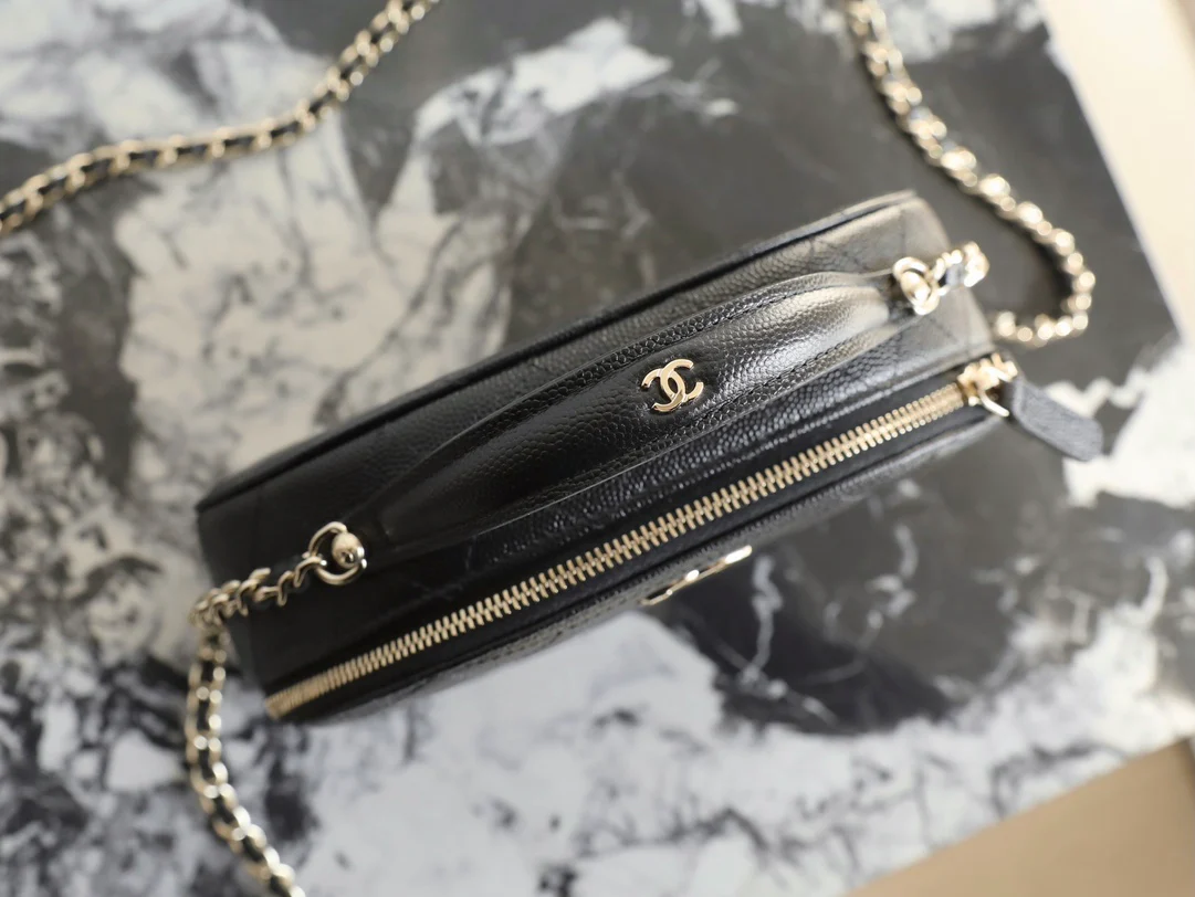 Сумка Chanel 25c Bowling Shell - черная