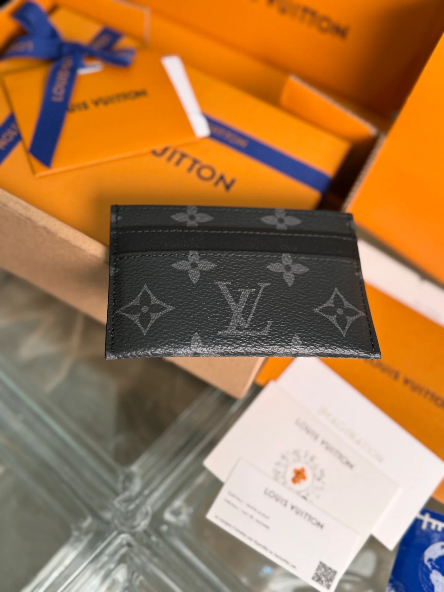 Кардхолдер LV-m62170 - Monogram Black