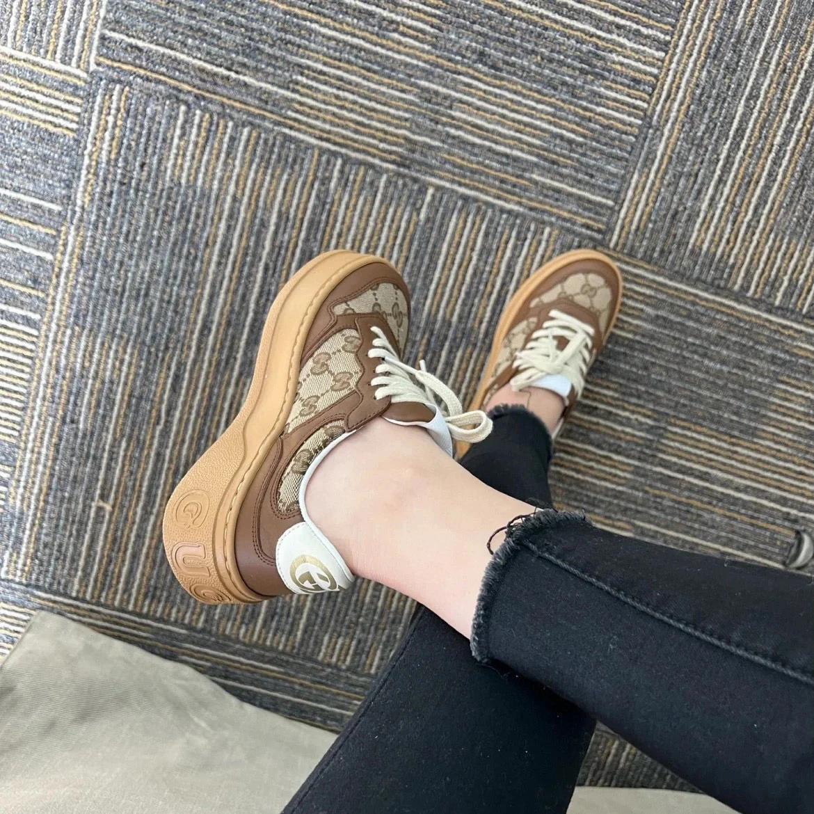 Gucci - Кроссовки на платформе - Повседневная обувь - Кроссовки