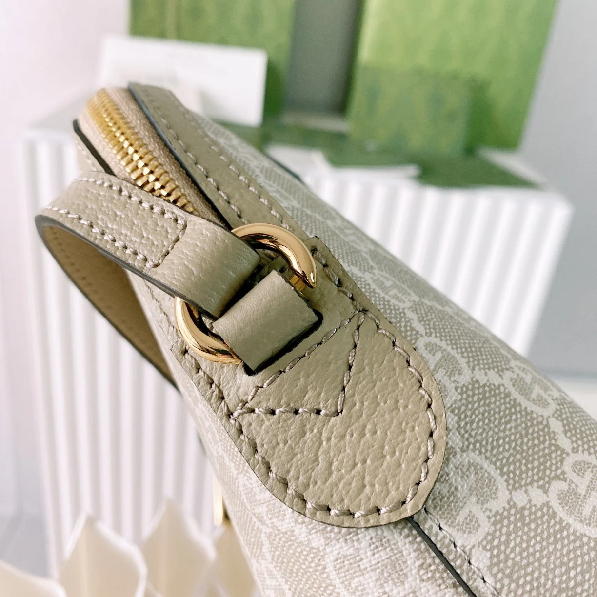 Сумка Gucci Ophidia Shell через плечо - 23 см - 5x19x8 см