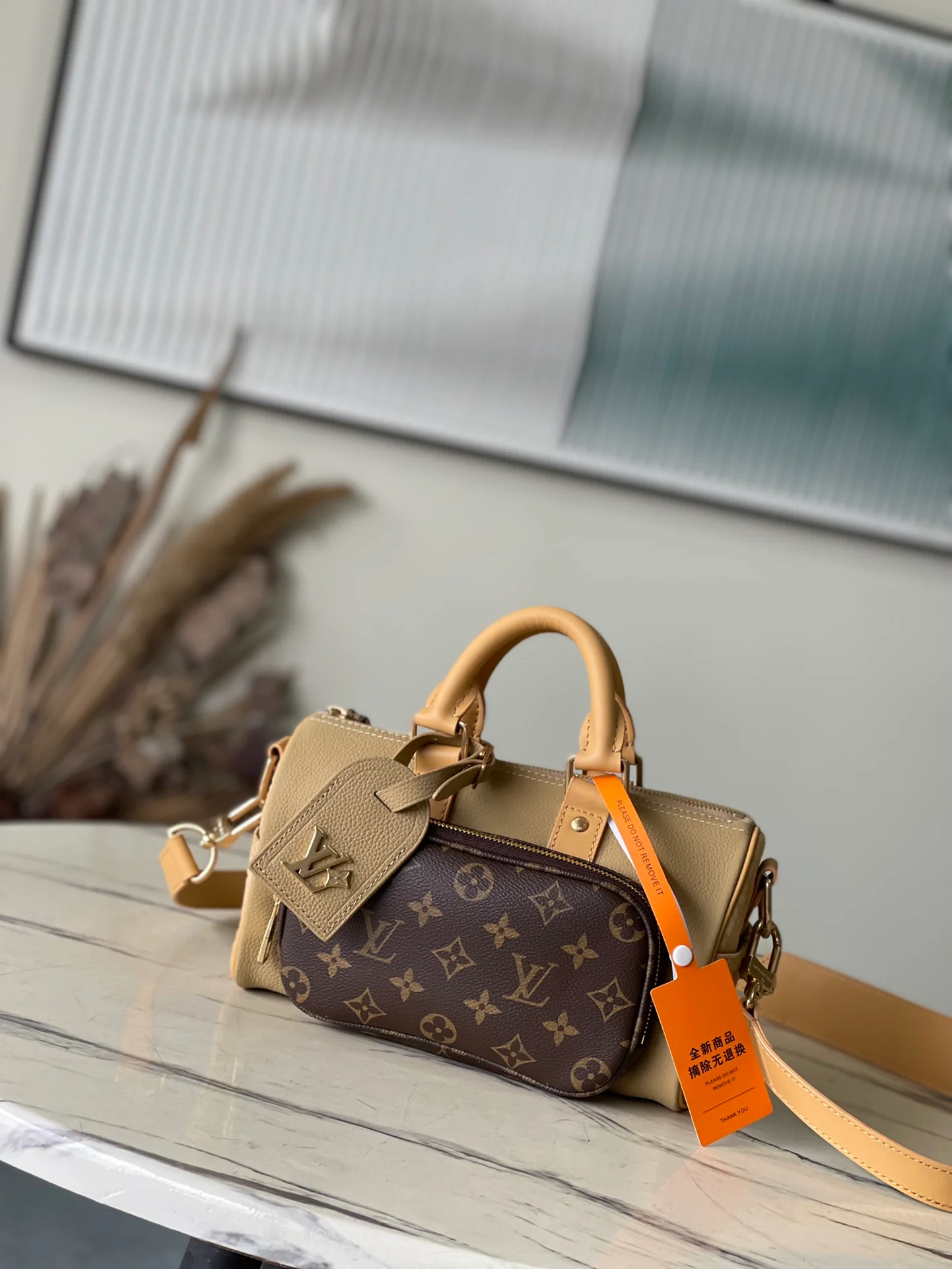 Сумка LV Keepal Bandouliere - цвет хаки