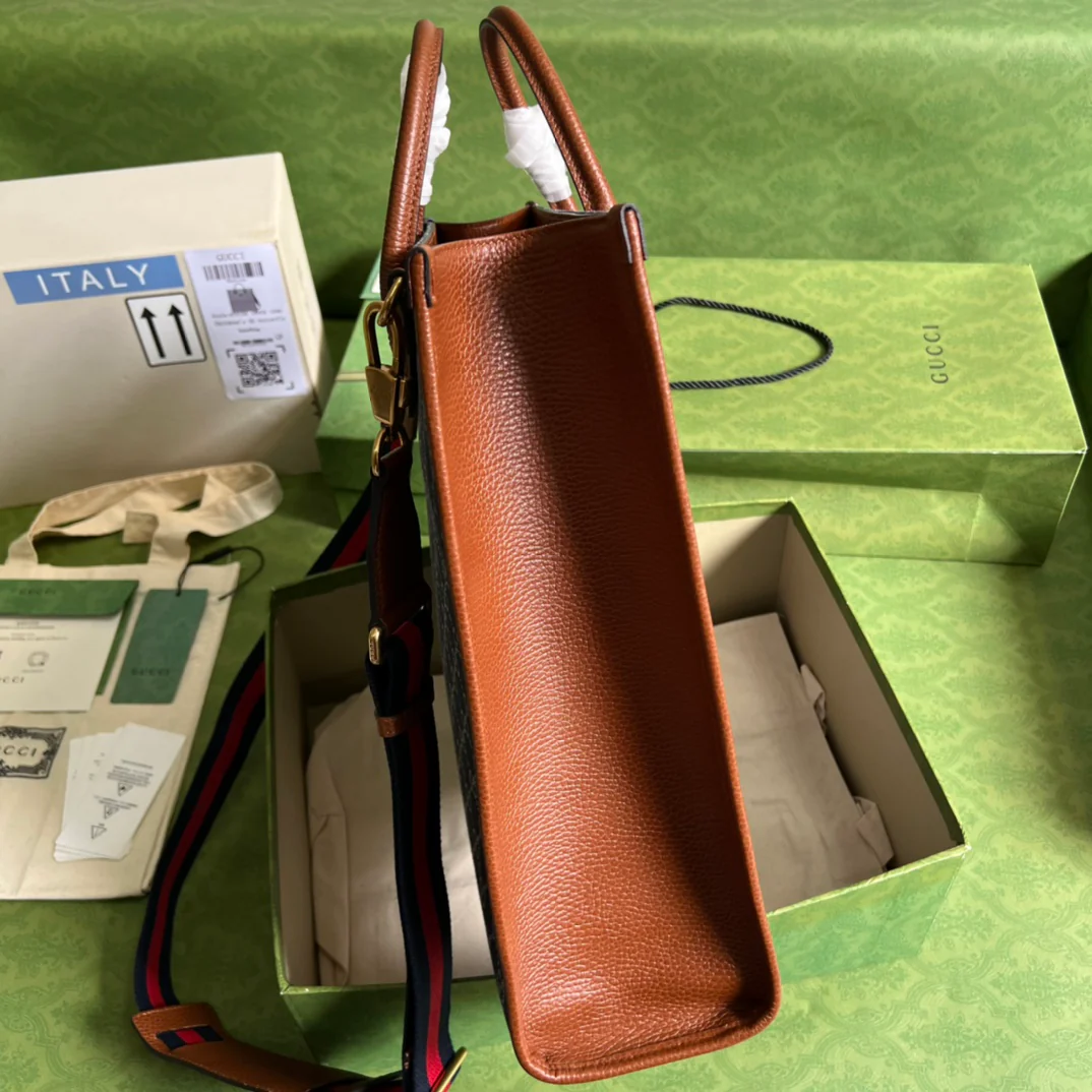 Большая джинсовая сумка-тоут Gucci - 2 шт.