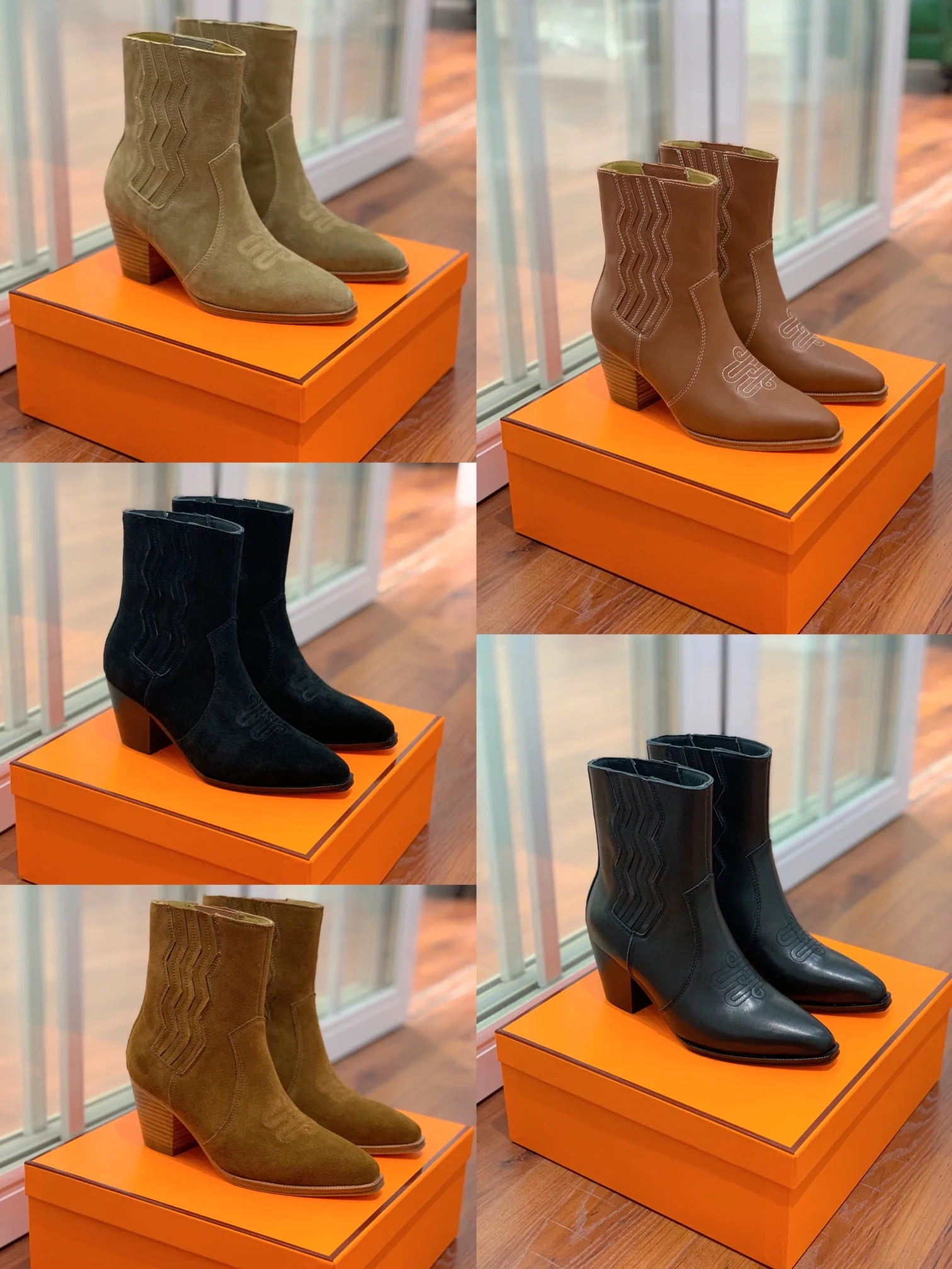 Новинка сезона осень/зима 2022 от Hermes - Ботильоны - Черные