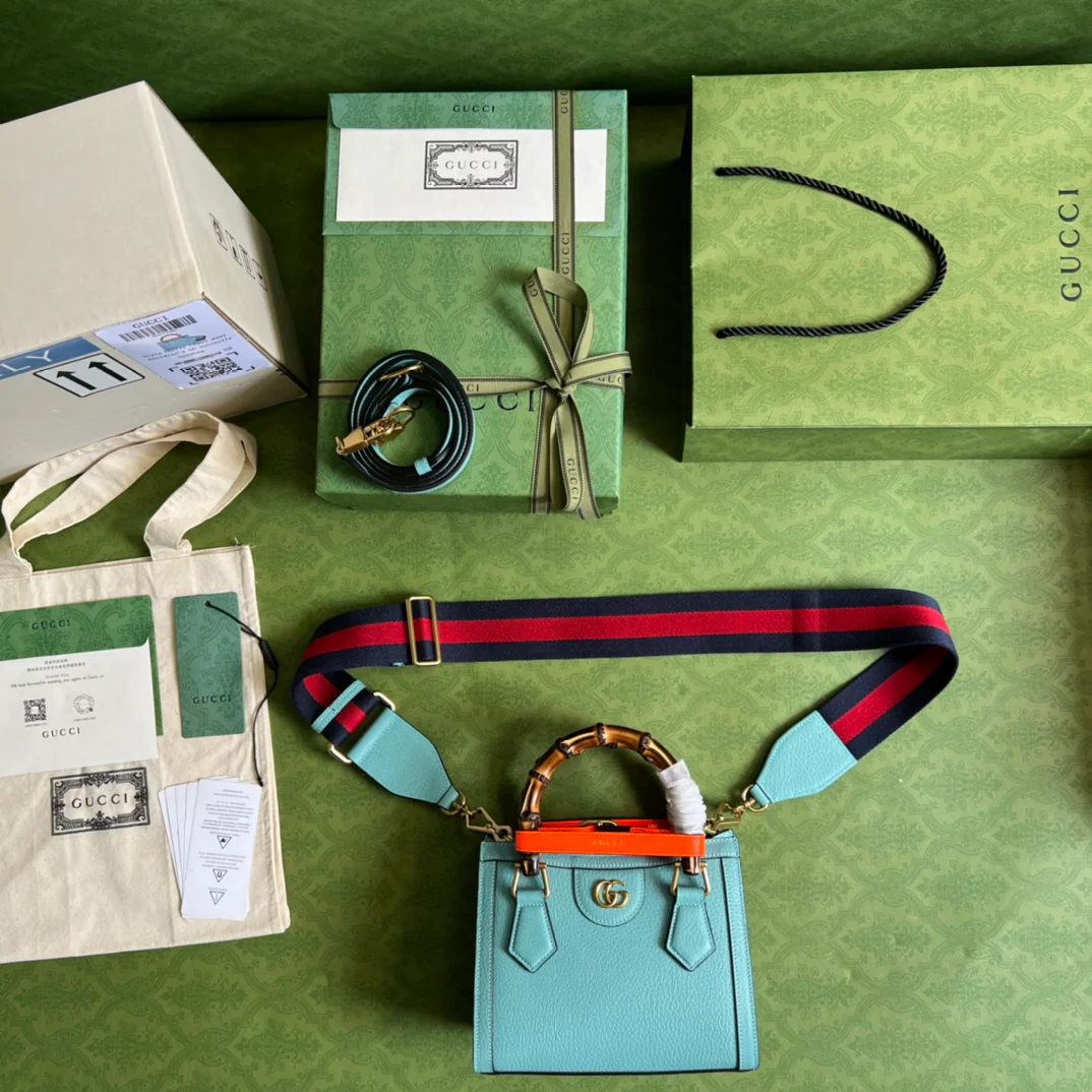 Сумка Gucci Bamboo - Маленькая сумка - 20x16x10 см - 1