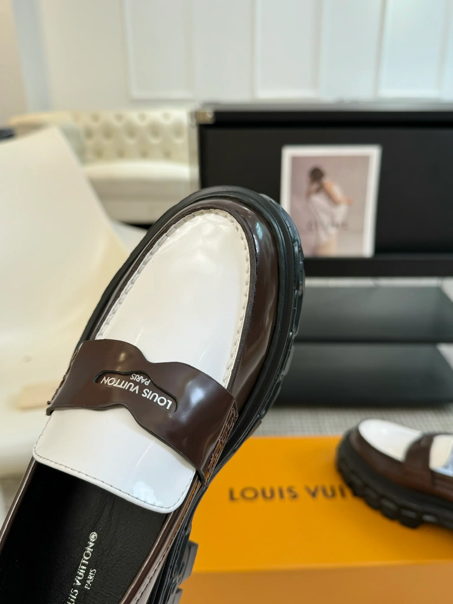 Лоферы LV-2024 - Кофейный