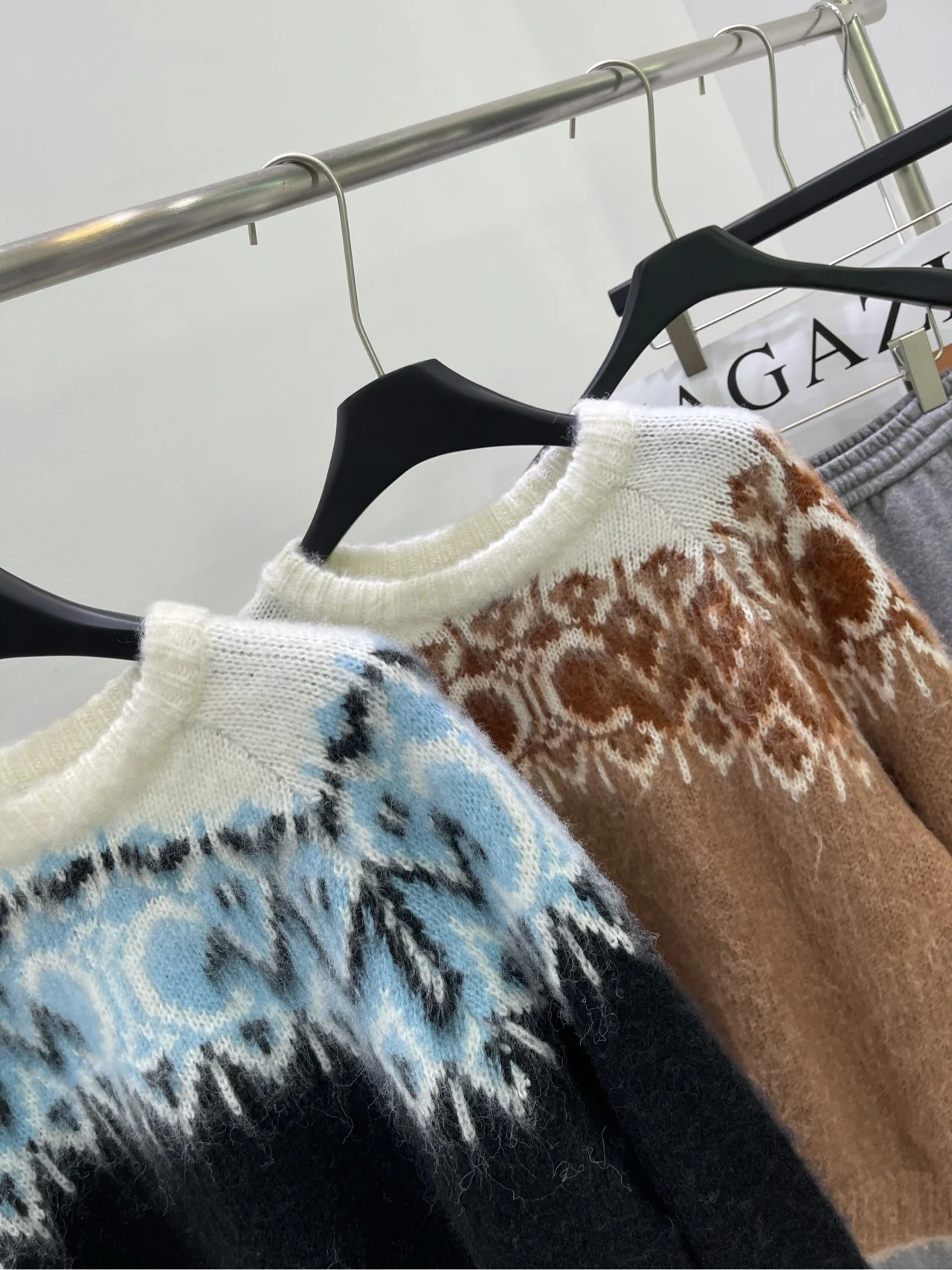 Свитер Celine-2403 Triumph из мохера с ромбовидным узором