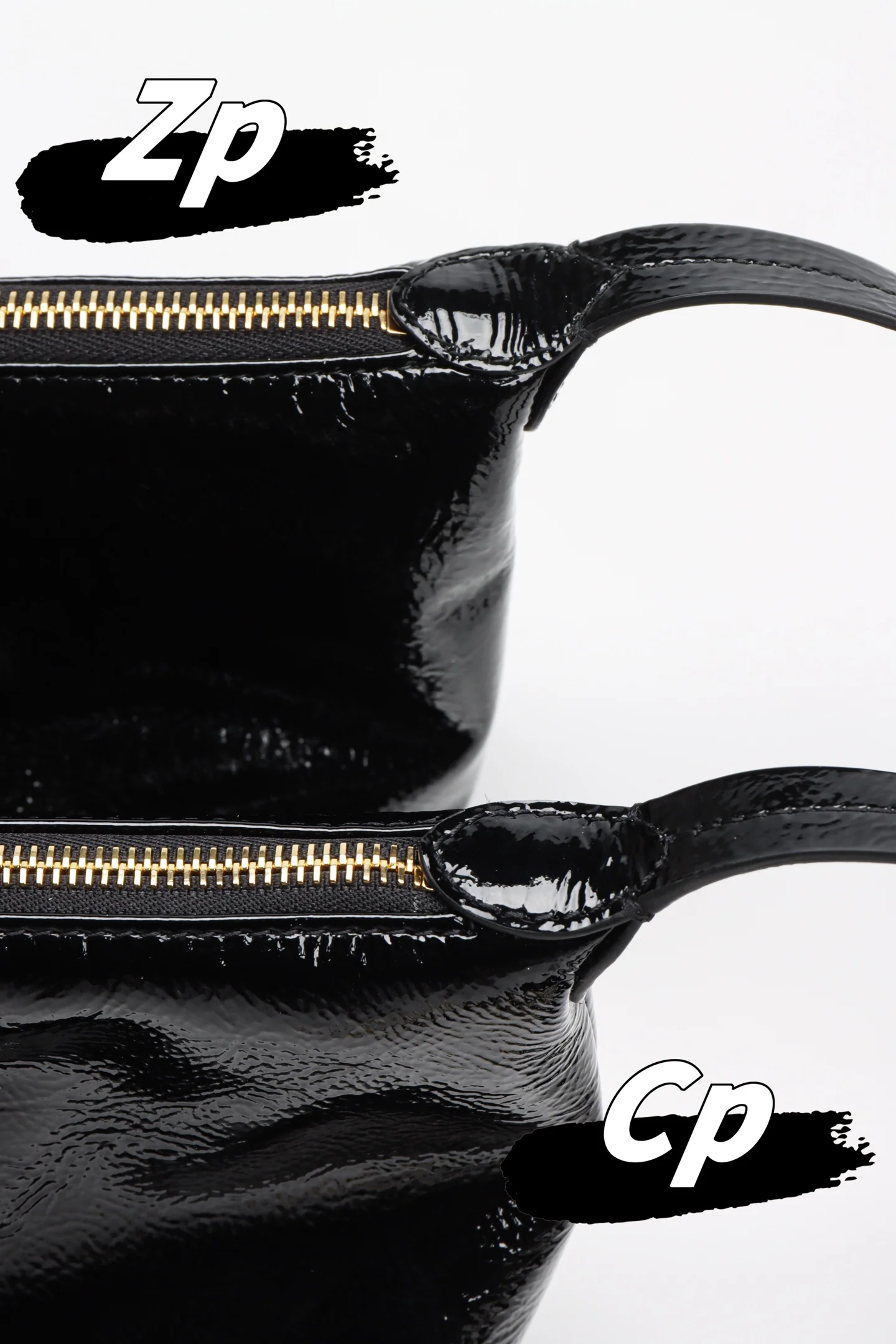 Сравнение косметичек/сумок для ланча из лакированной кожи Miu Miu