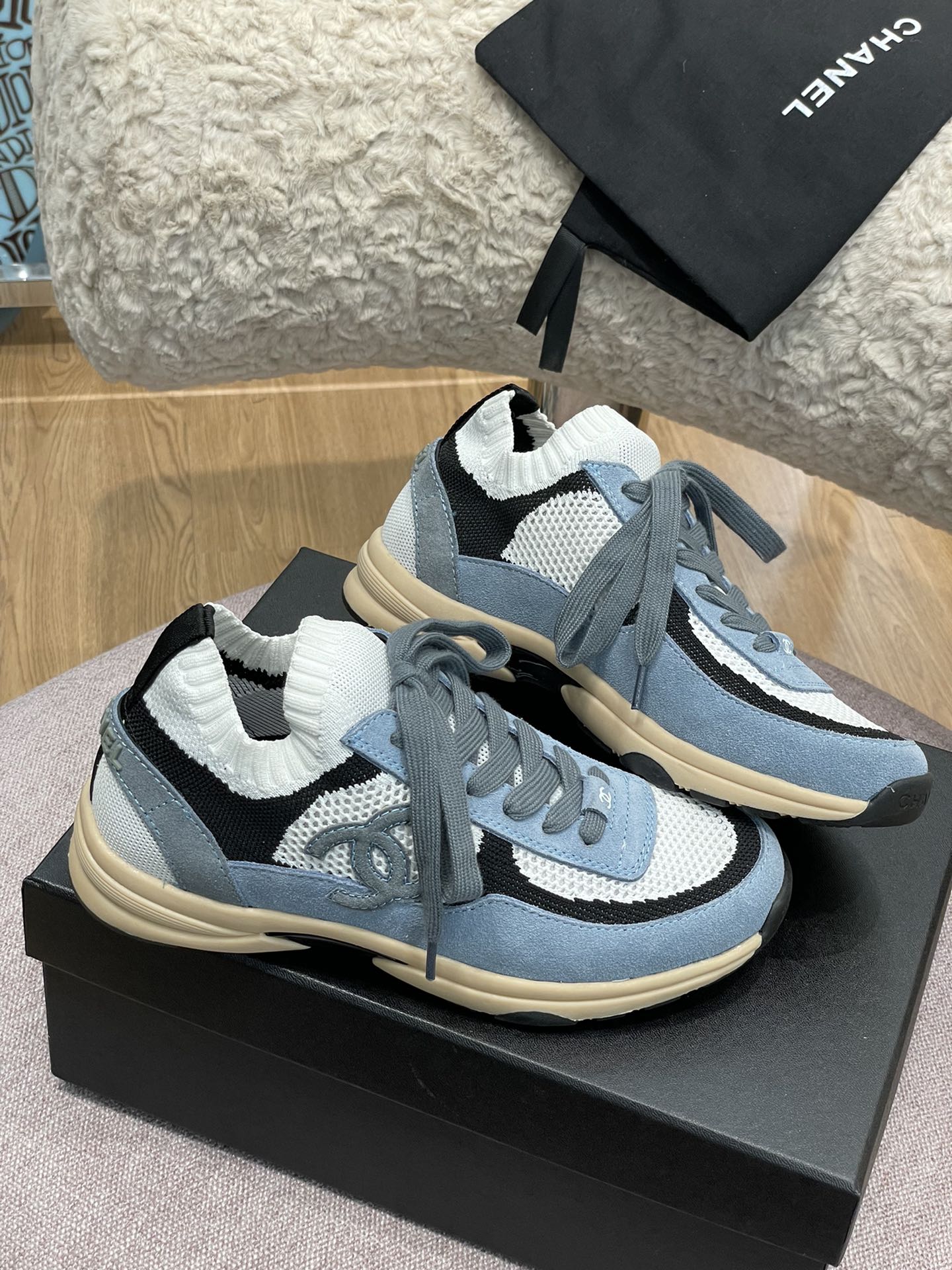 Chanel - Массивные туфли - Кроссовки - 3